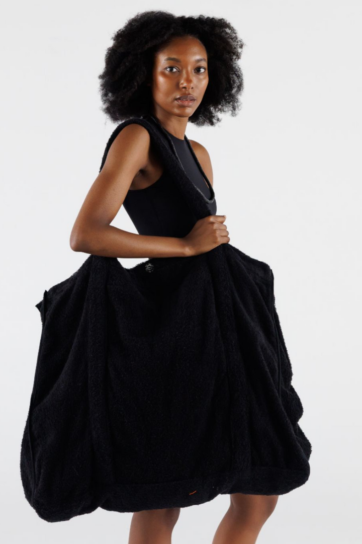 OVERSIZED TERRY TOTE