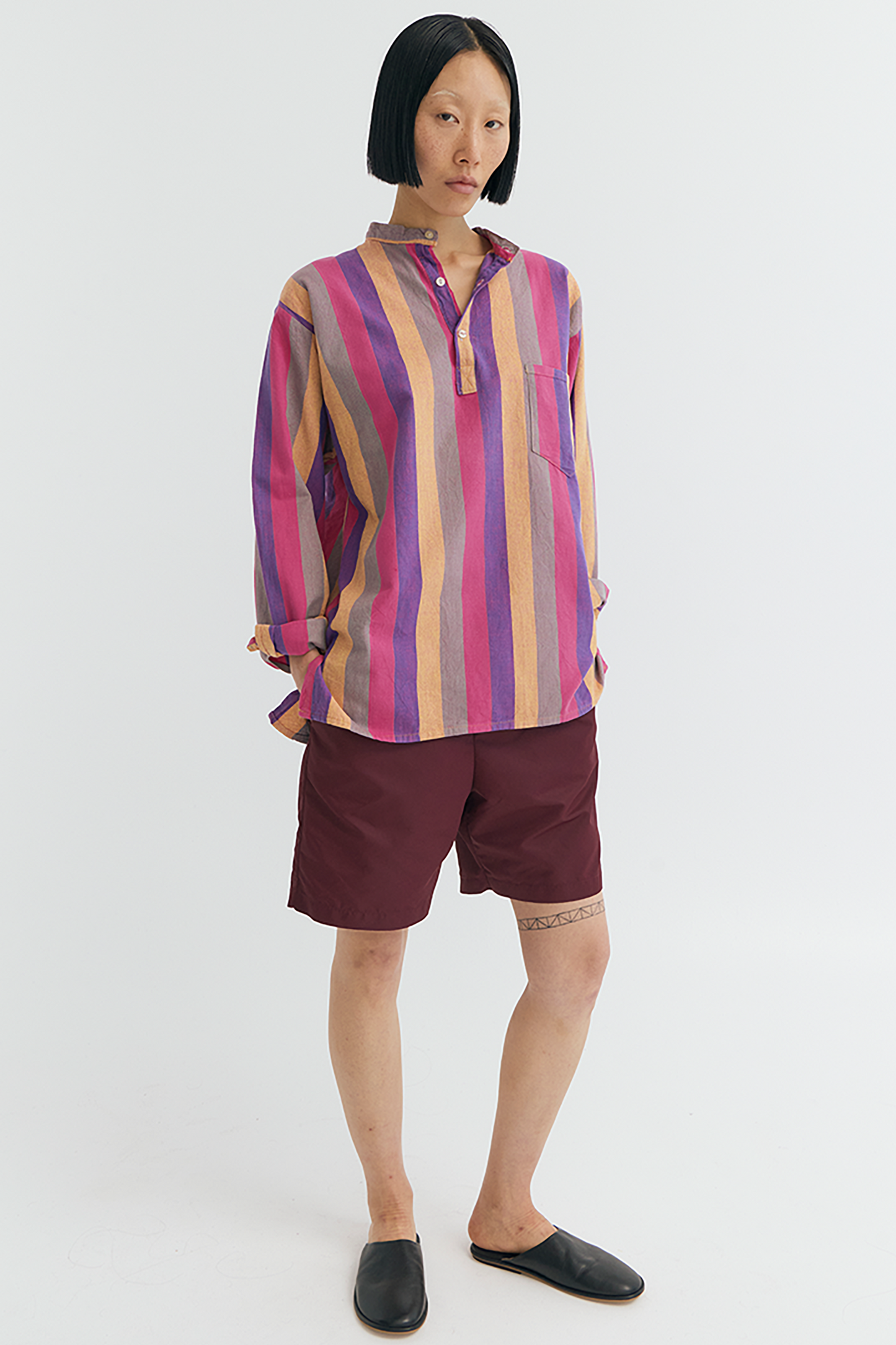 STRIPED TUNIC TOP