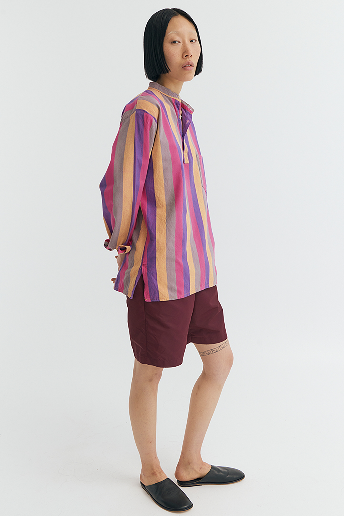 STRIPED TUNIC TOP