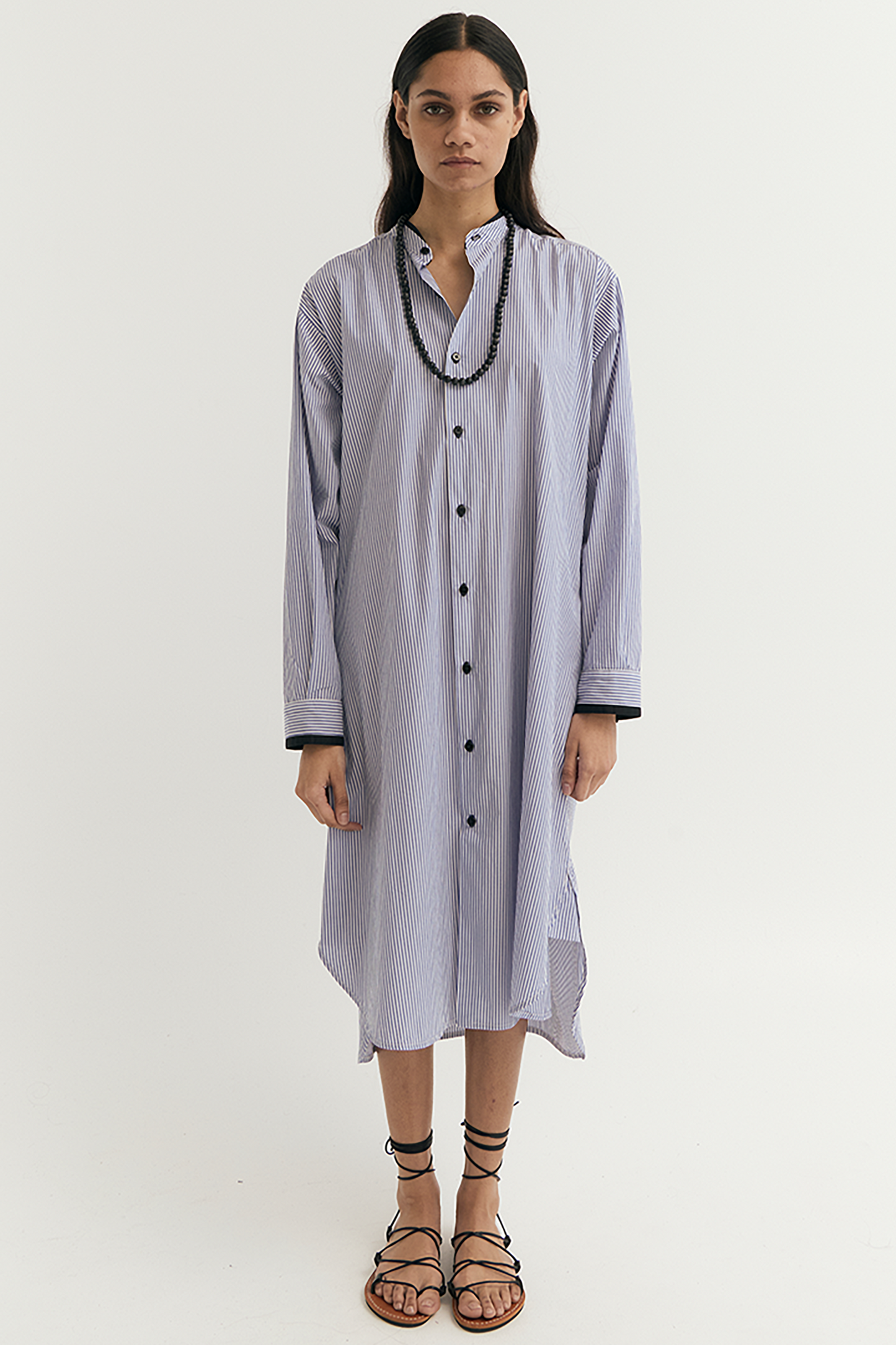 BELTED SHIRTDRESS