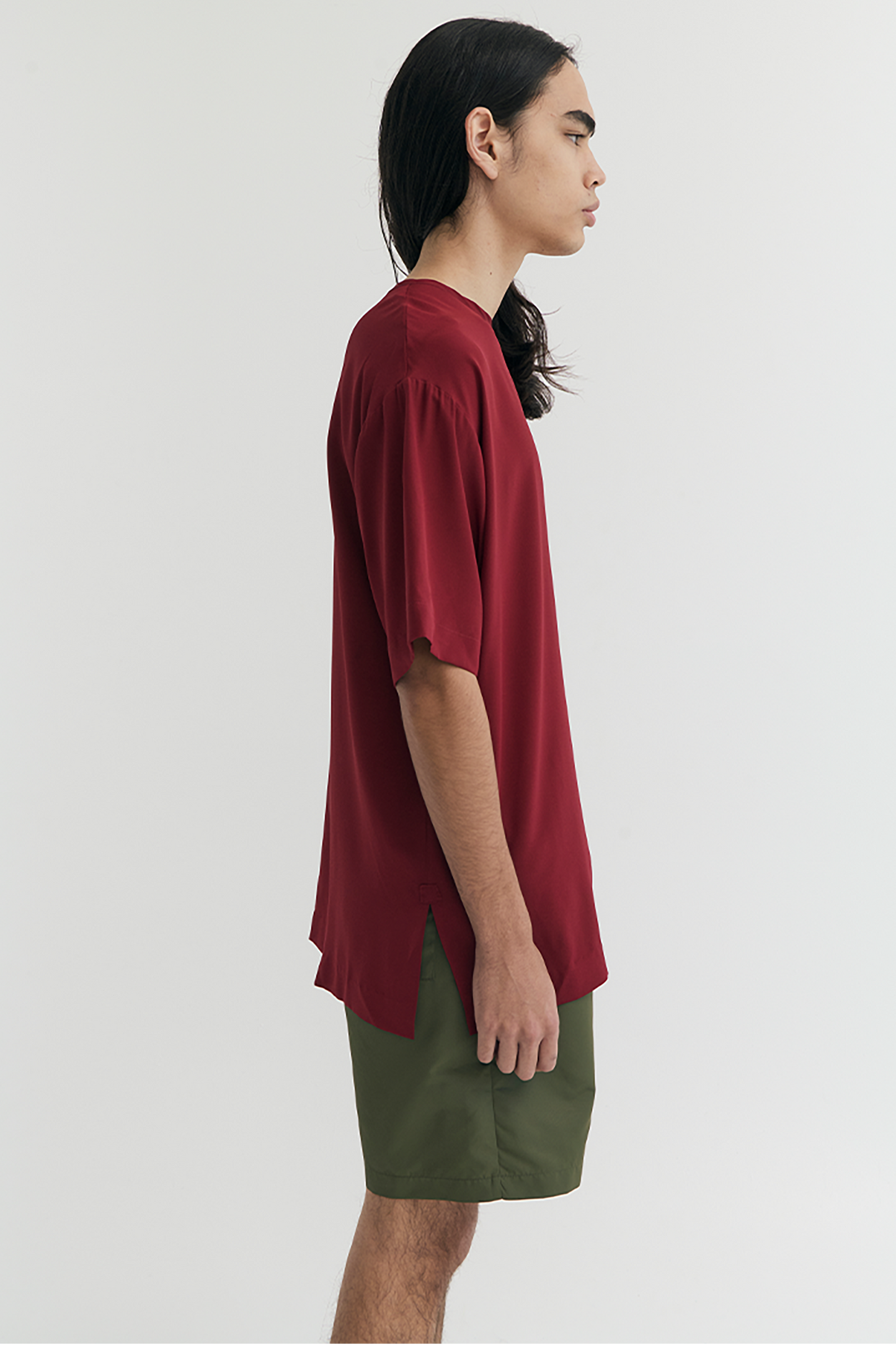 T SHIRT WITH TIE