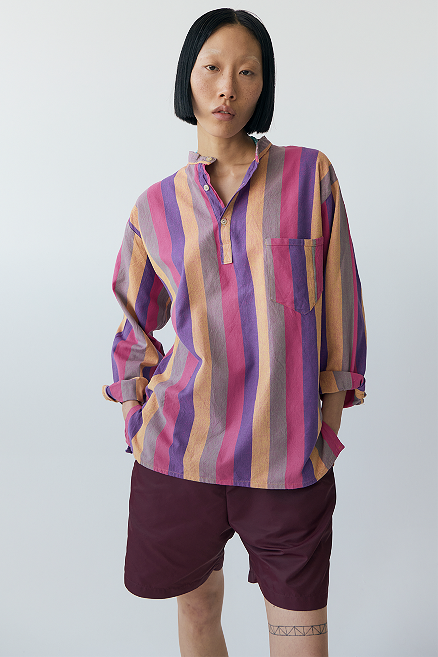 STRIPED TUNIC TOP