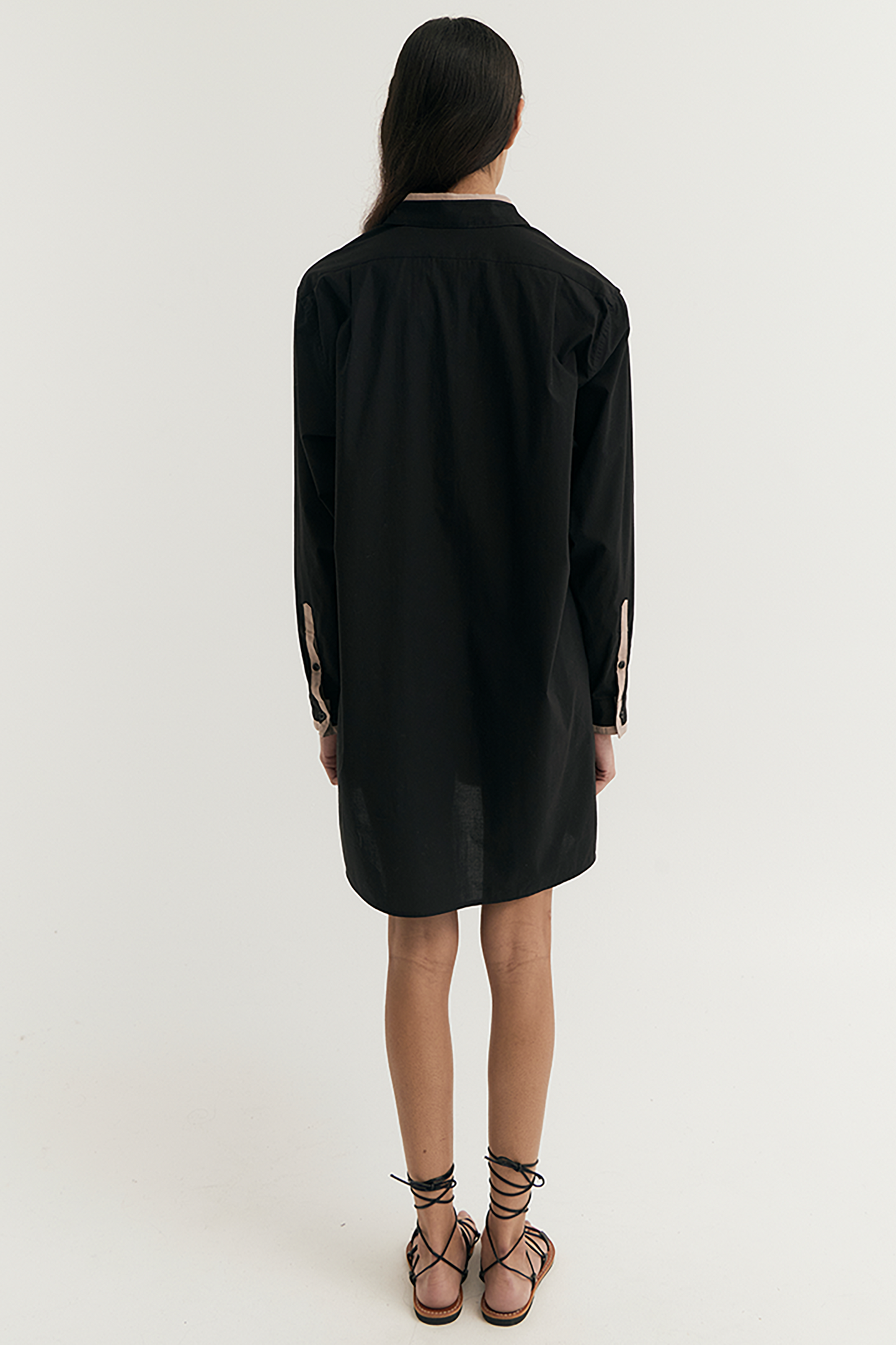 COLLARED TUNIC SHIRT