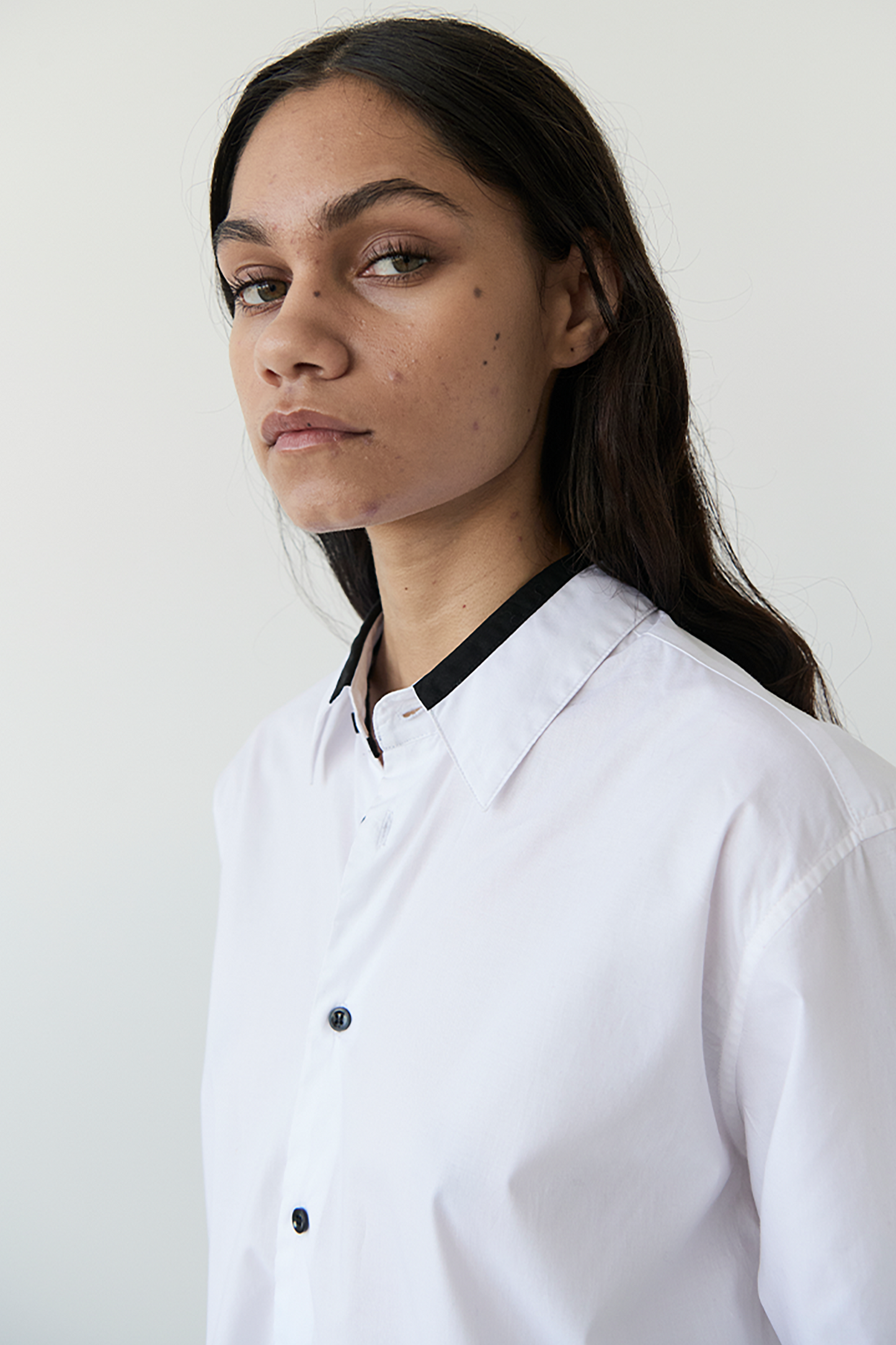COLLARED TUNIC SHIRT