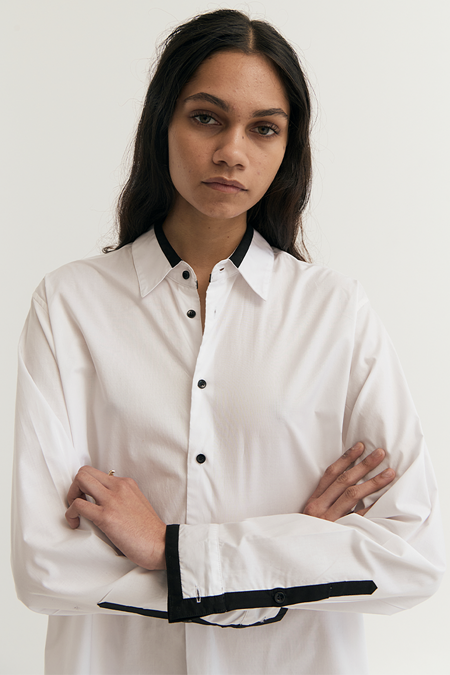 COLLARED TUNIC SHIRT