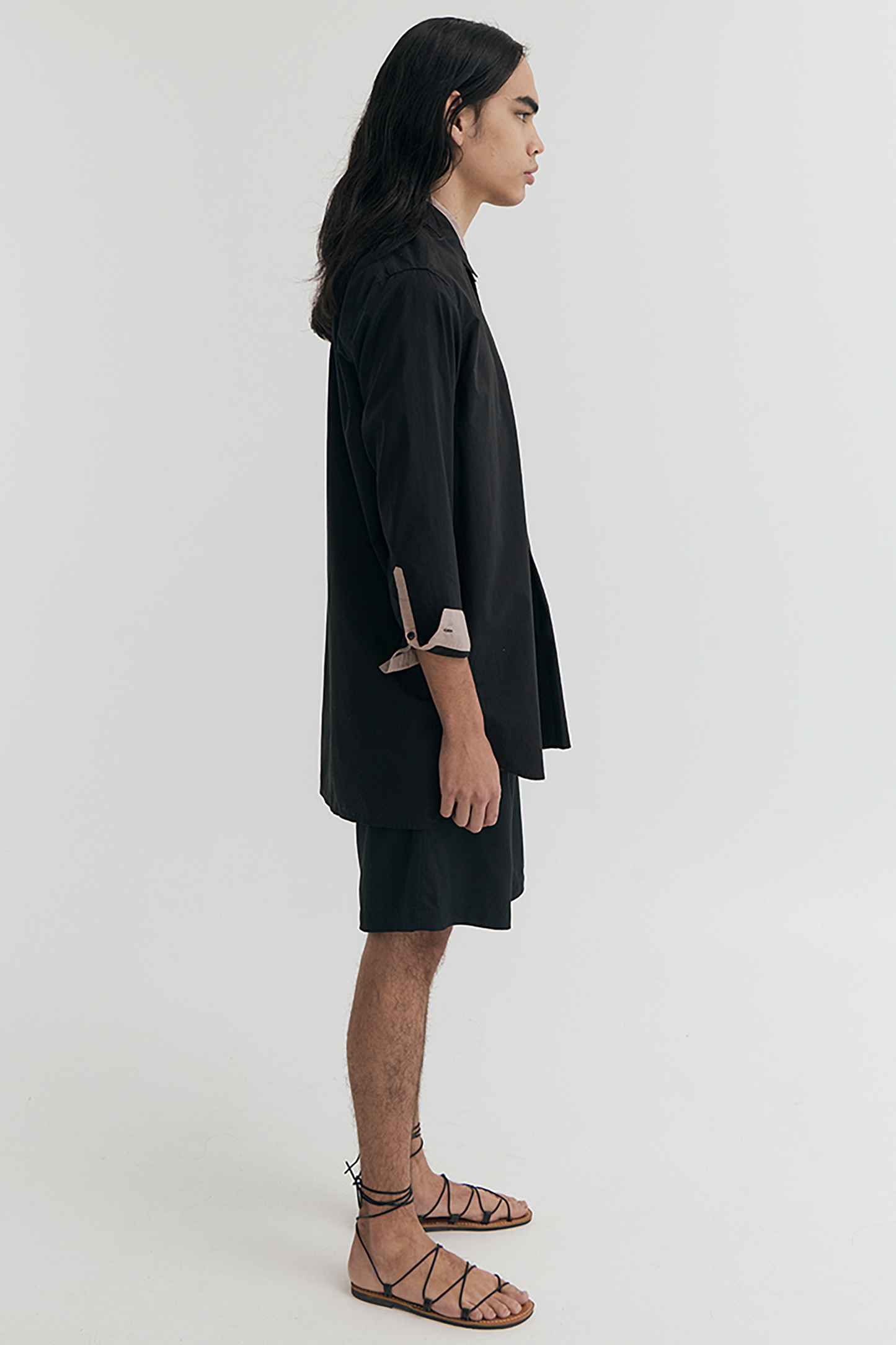 COLLARED TUNIC SHIRT