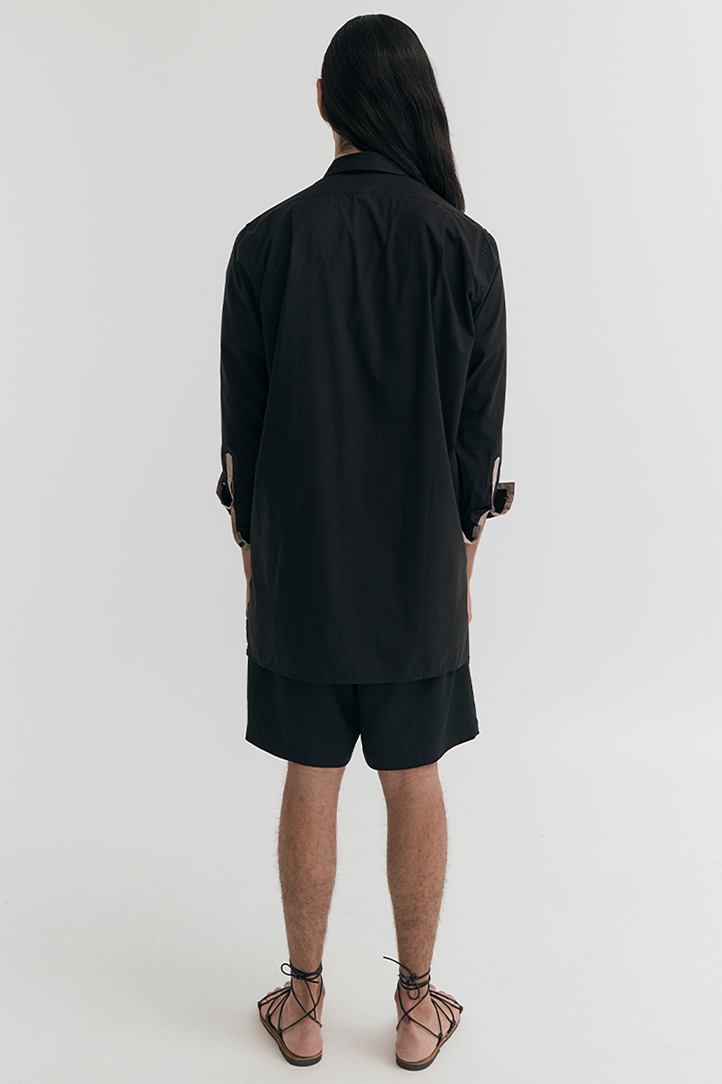 COLLARED TUNIC SHIRT