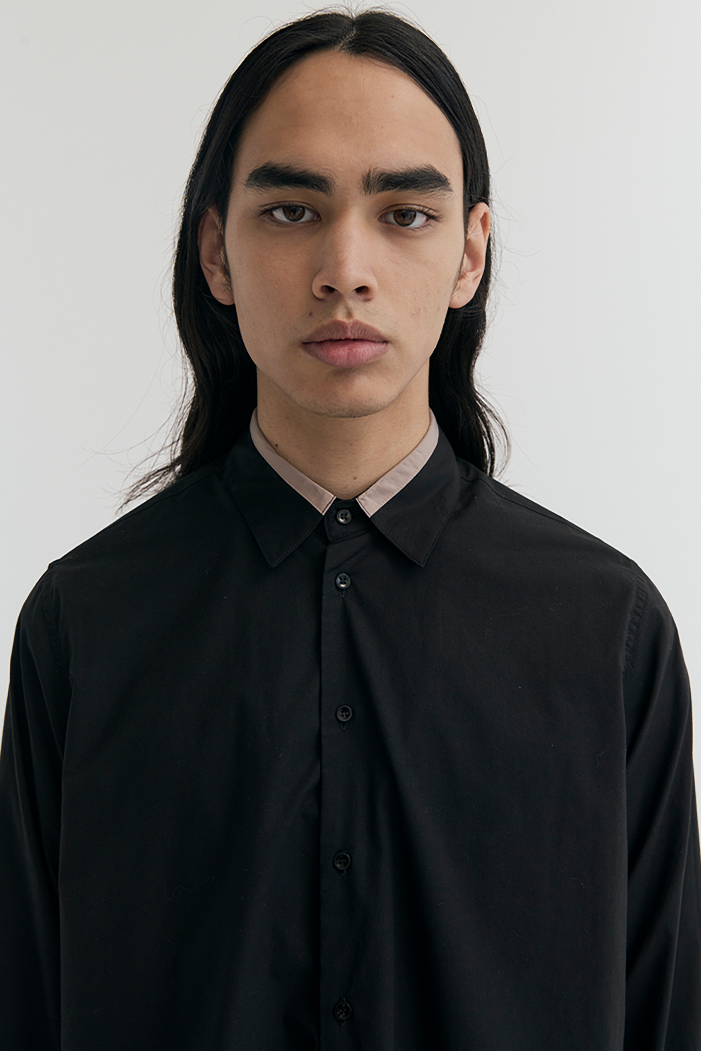 COLLARED TUNIC SHIRT