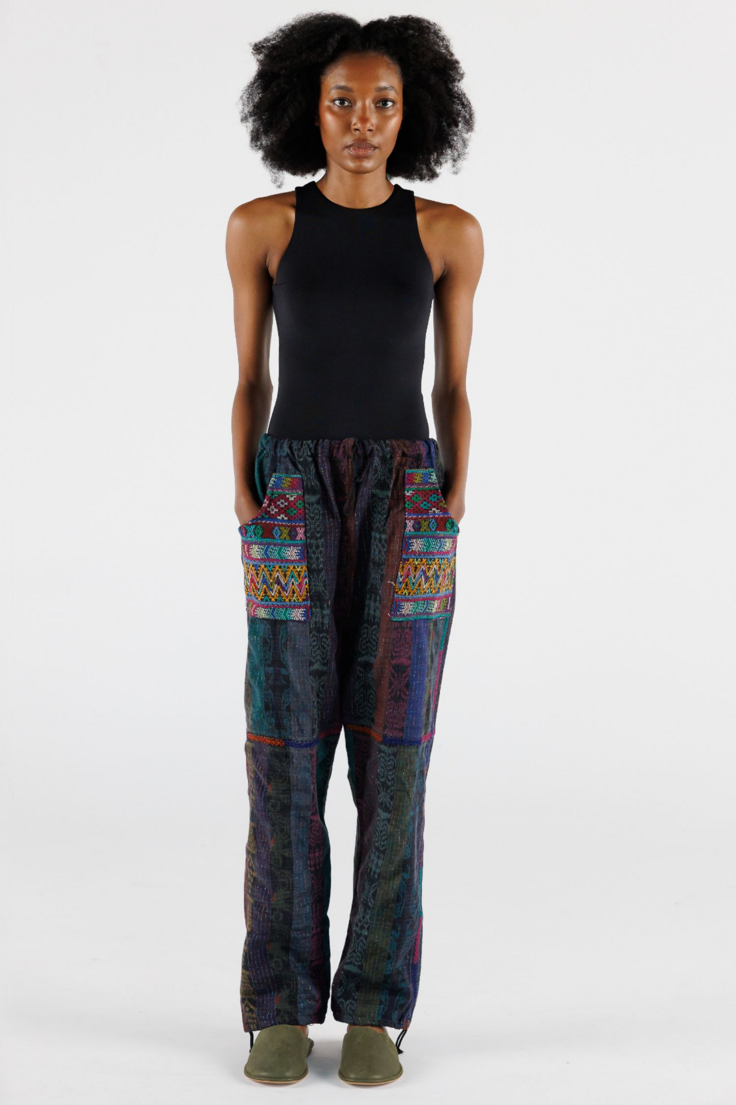 Artisanal Patchwork Pant