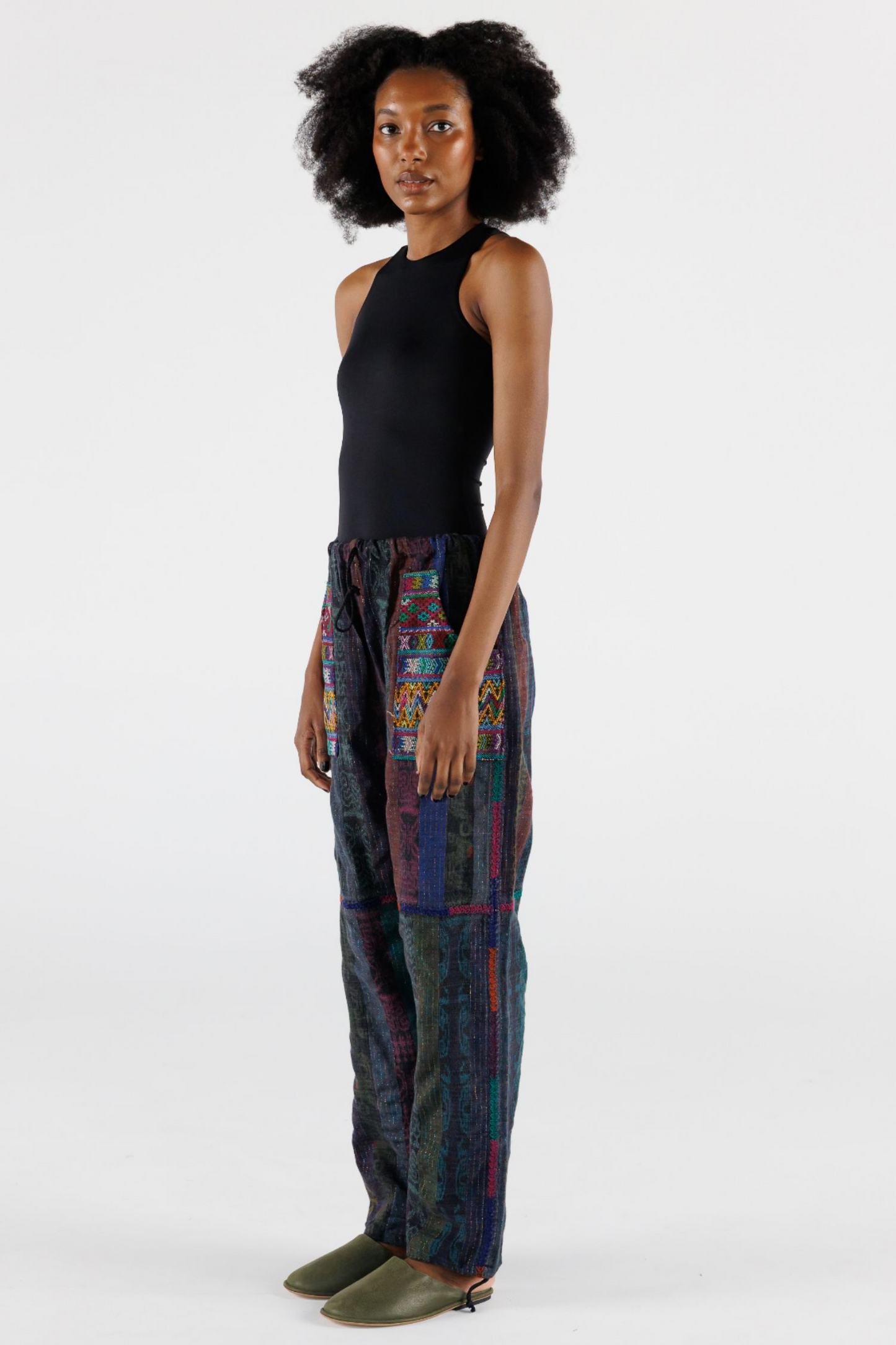 Artisanal Patchwork Pant