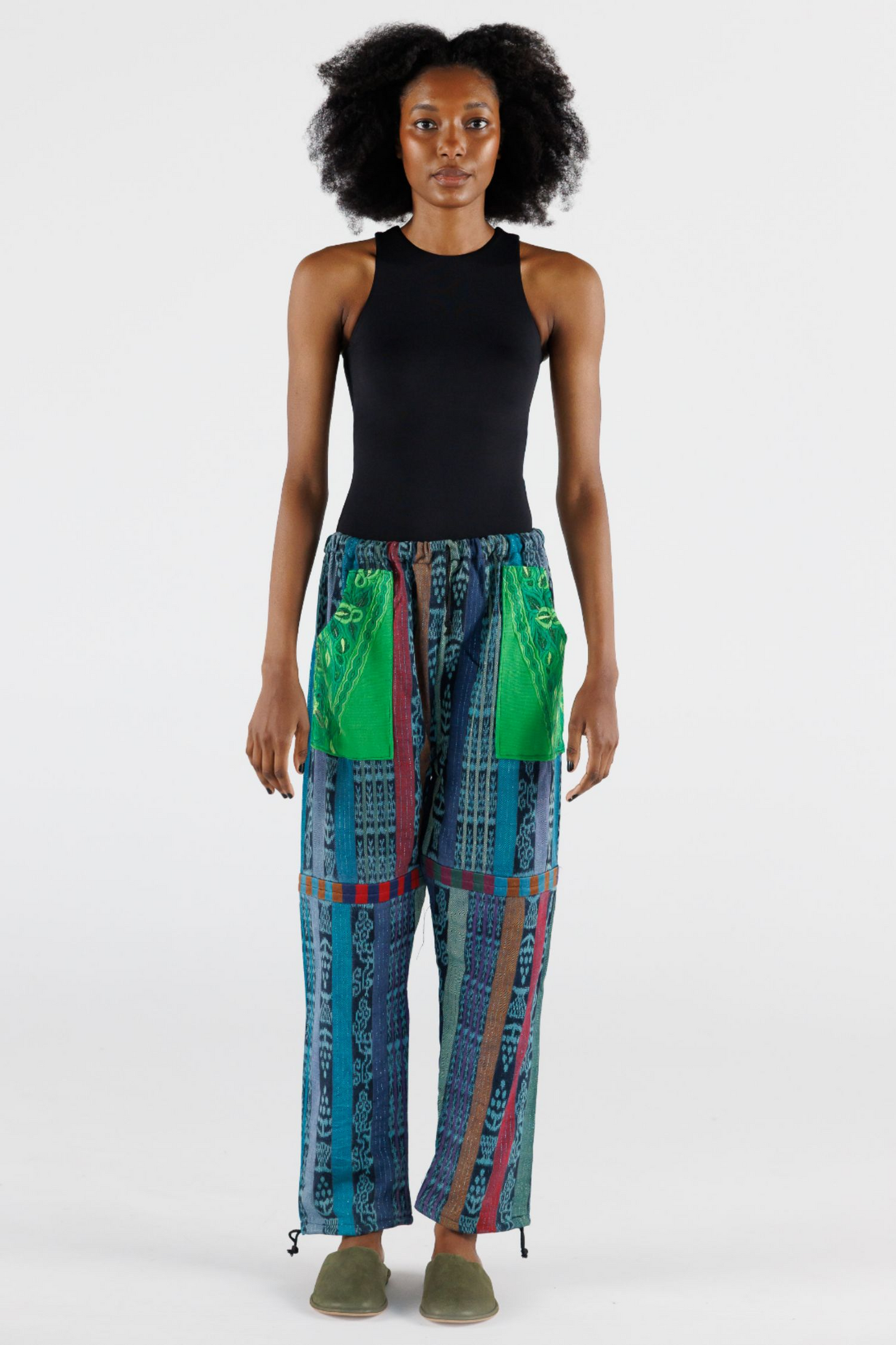 Artisanal Patchwork Pant