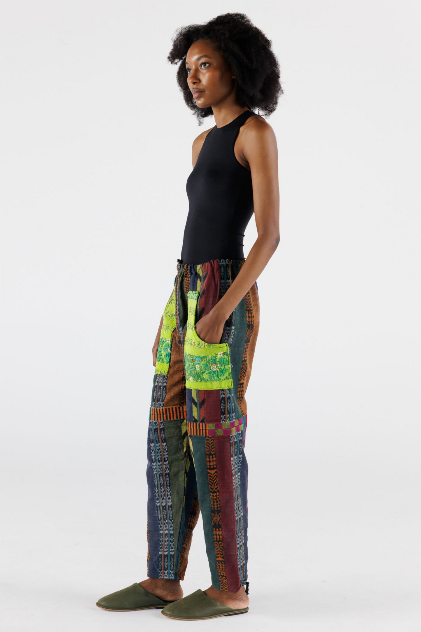 Artisanal Patchwork Pant