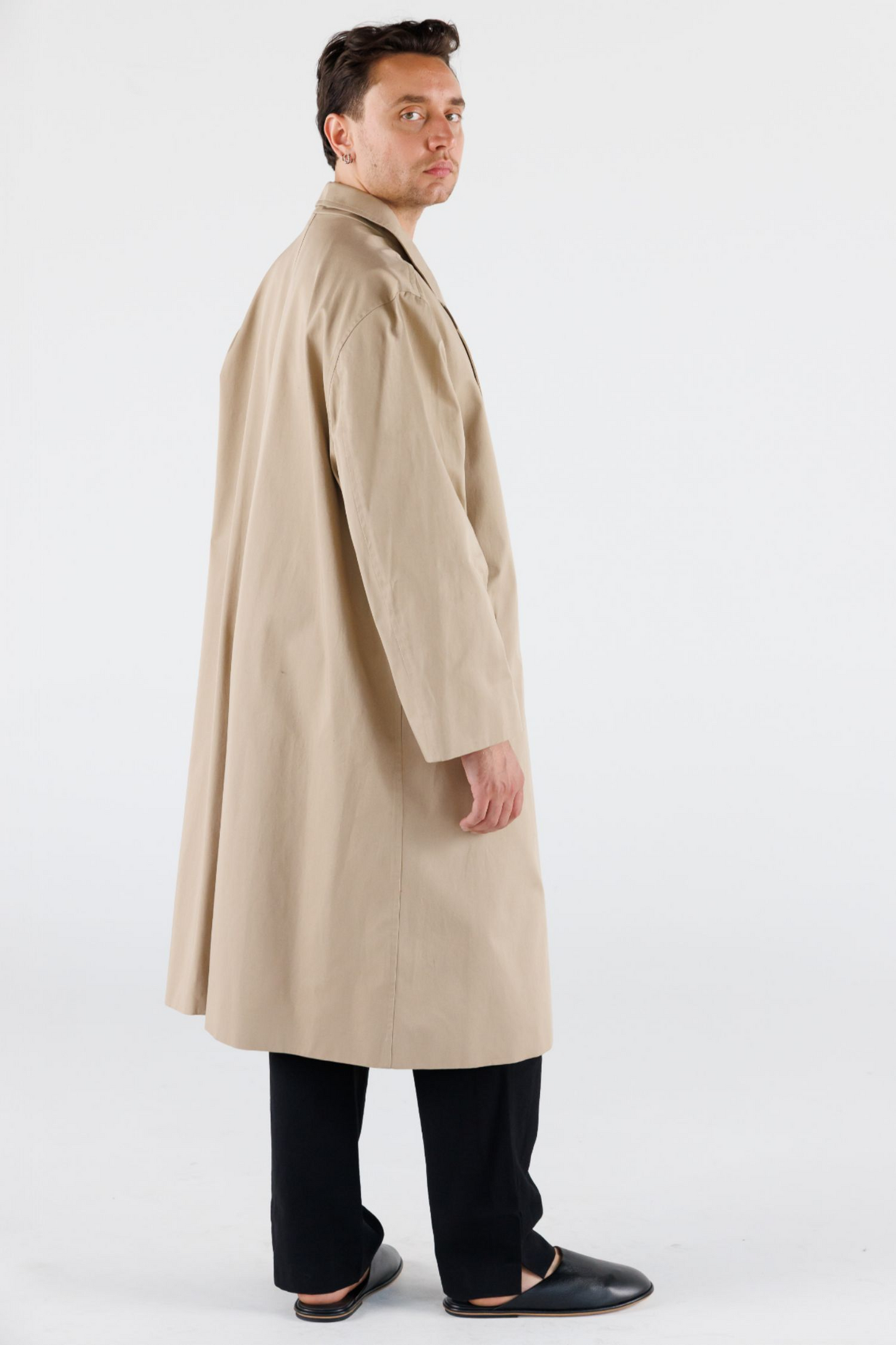 OVERSIZED COAT w 2 BELTS