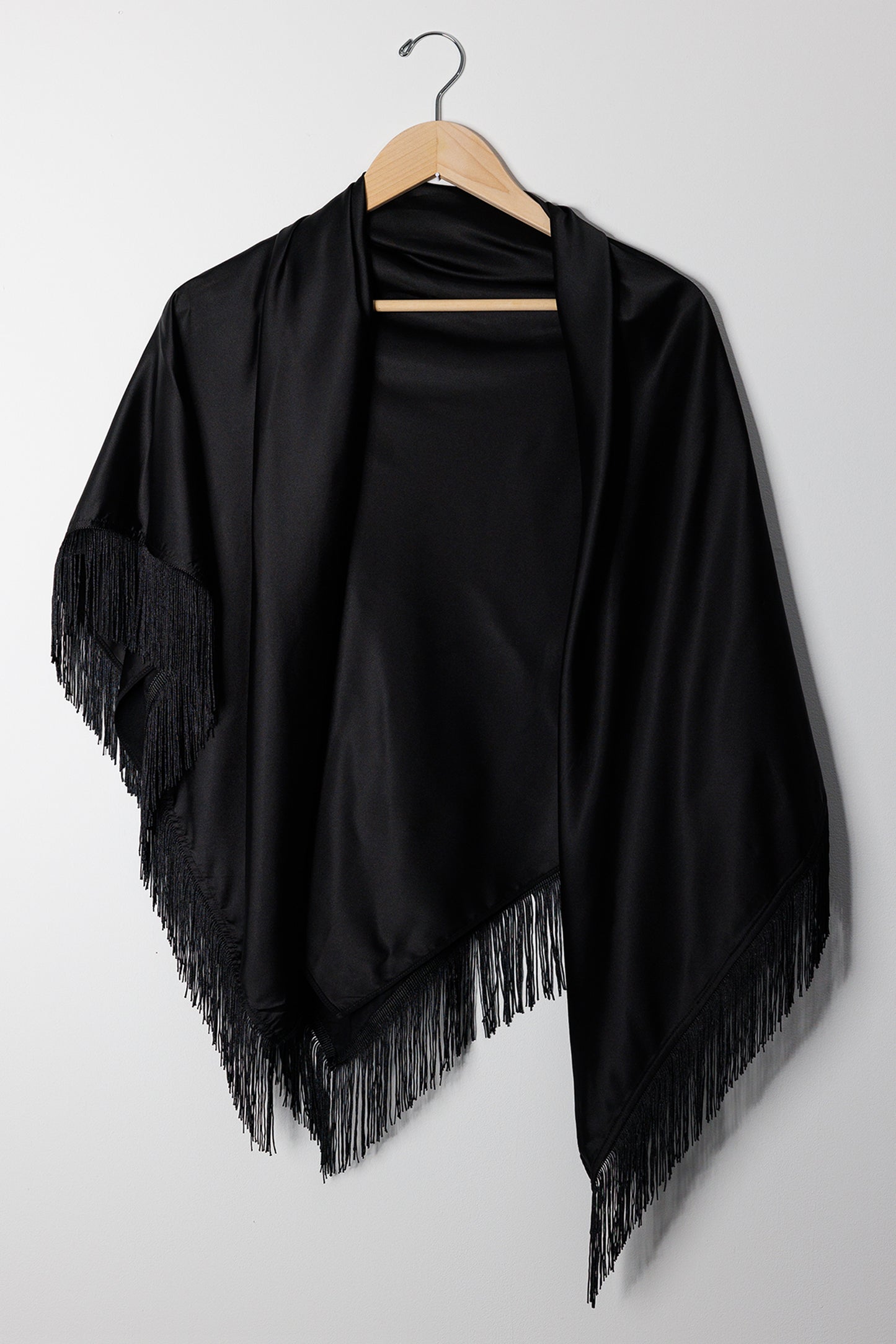 FRINGED SCARF/TOP