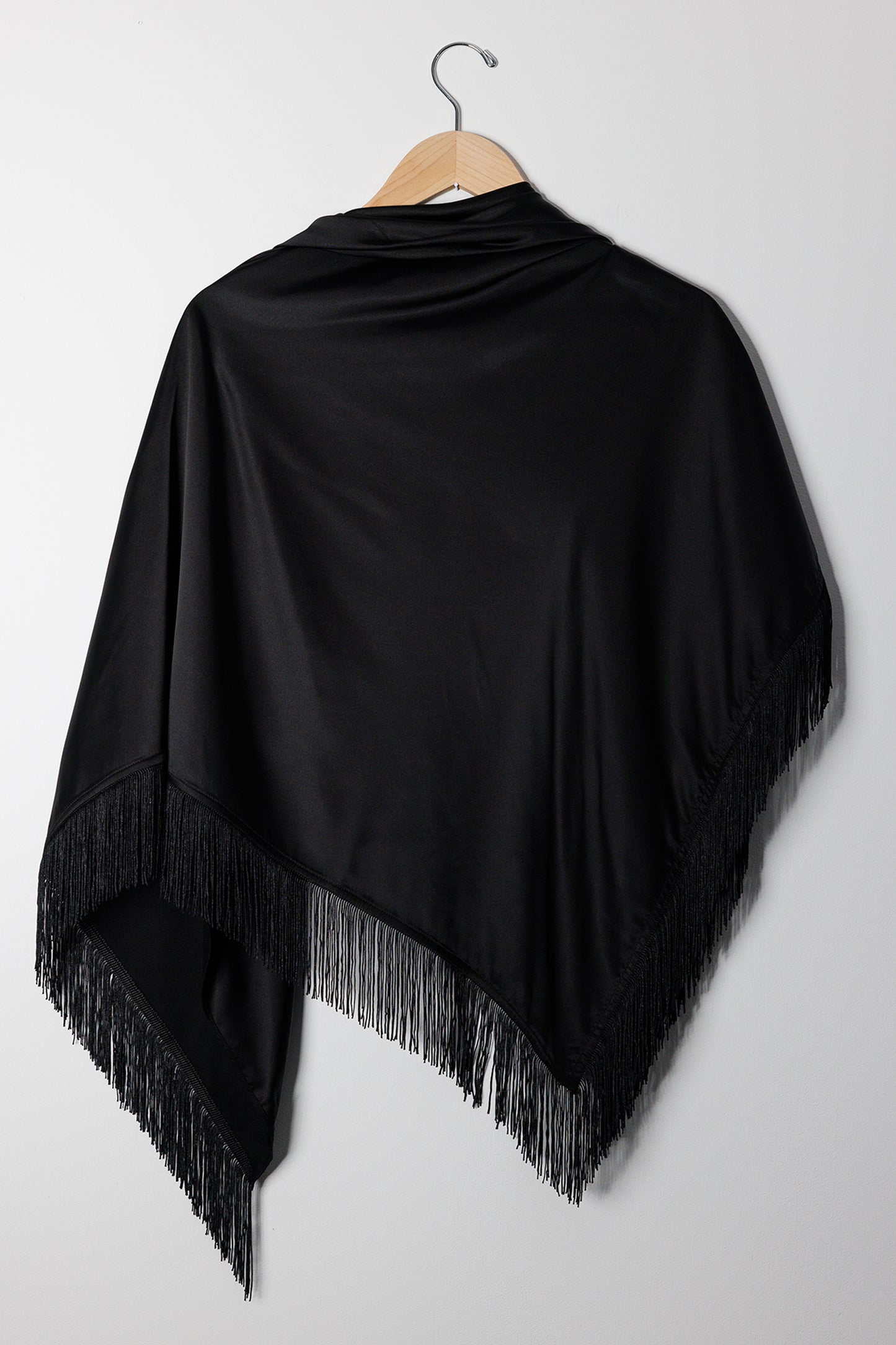 FRINGED SCARF/TOP