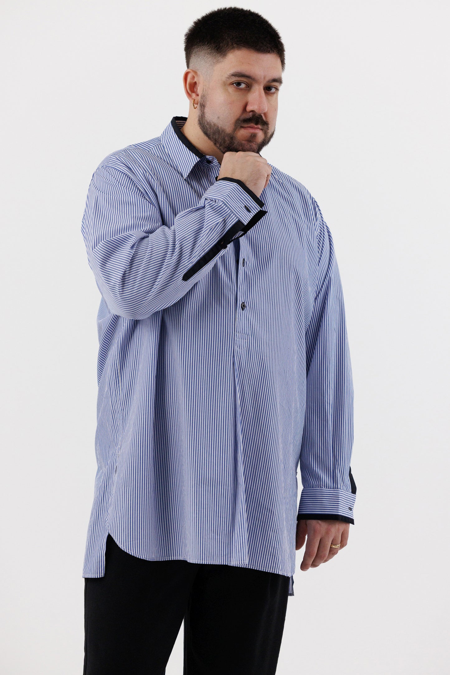 COLLARED TUNIC SHIRT