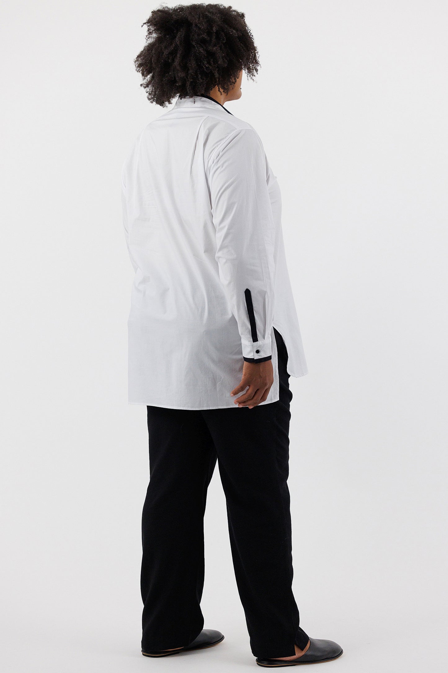 COLLARED TUNIC SHIRT