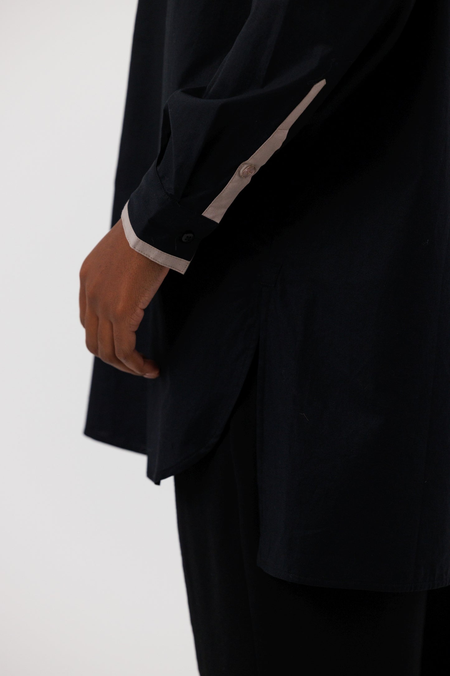 COLLARED TUNIC SHIRT