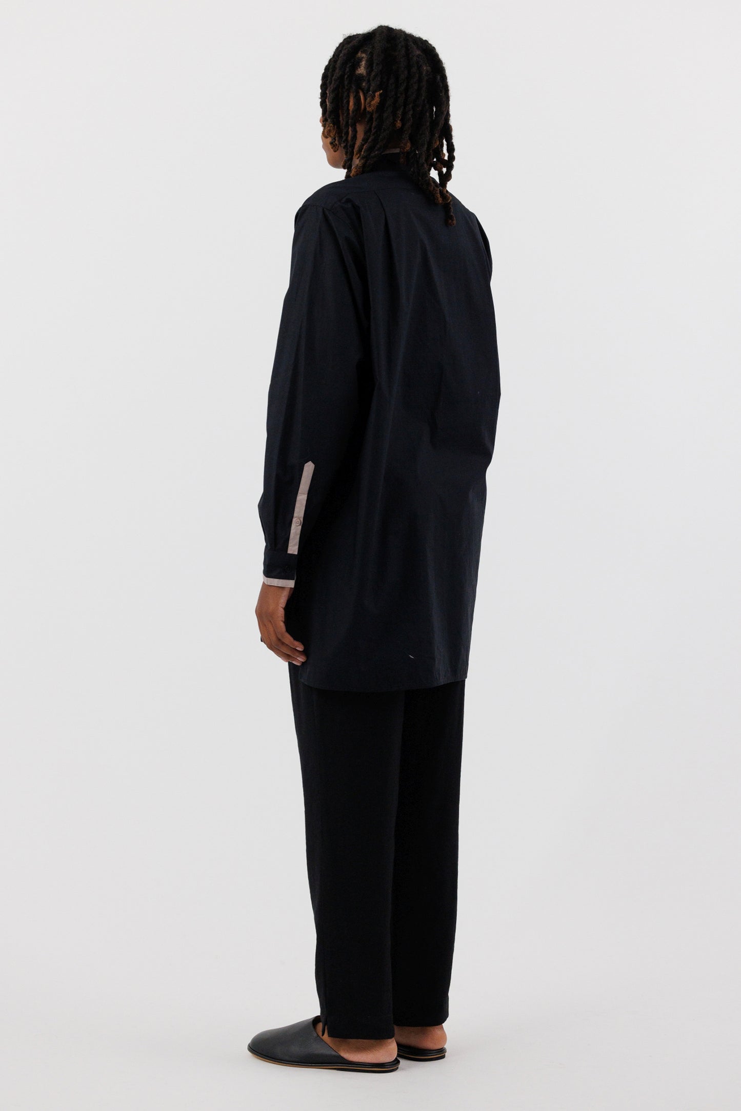 COLLARED TUNIC SHIRT