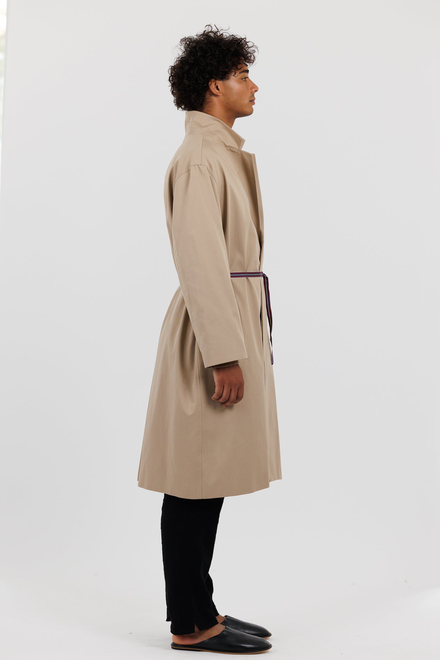 OVERSIZED COAT w 2 BELTS