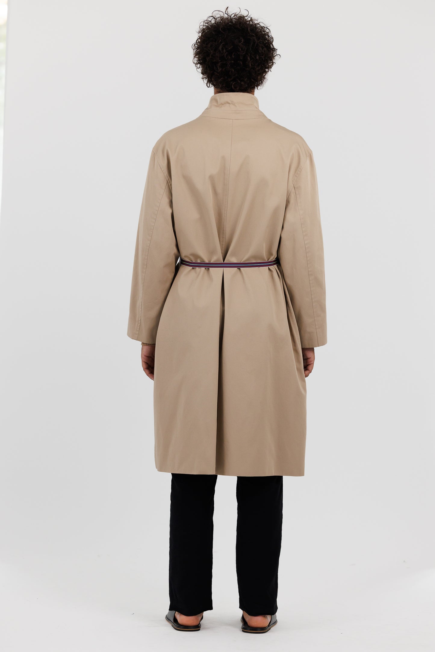OVERSIZED COAT w 2 BELTS