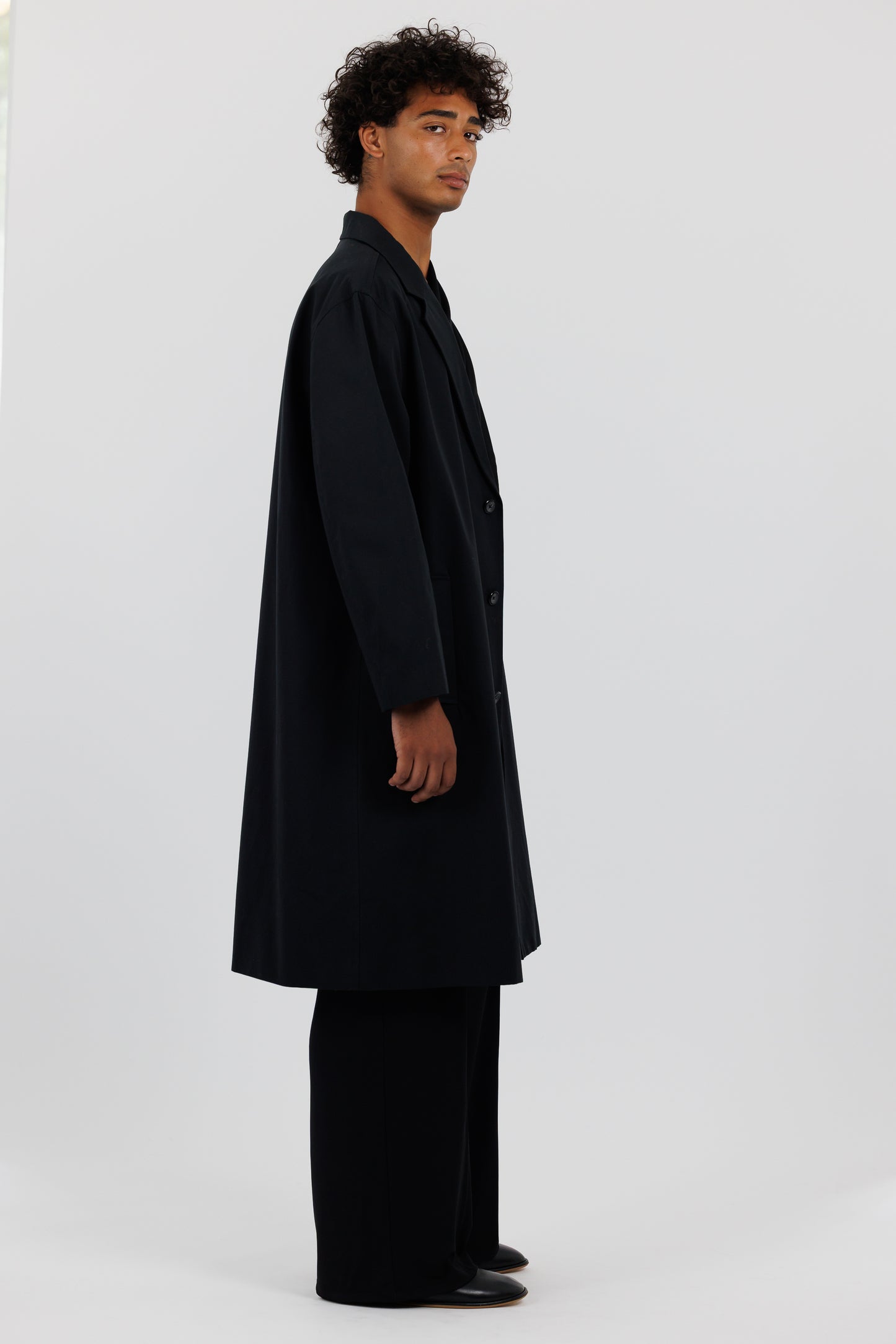 OVERSIZED COAT w 2 BELTS