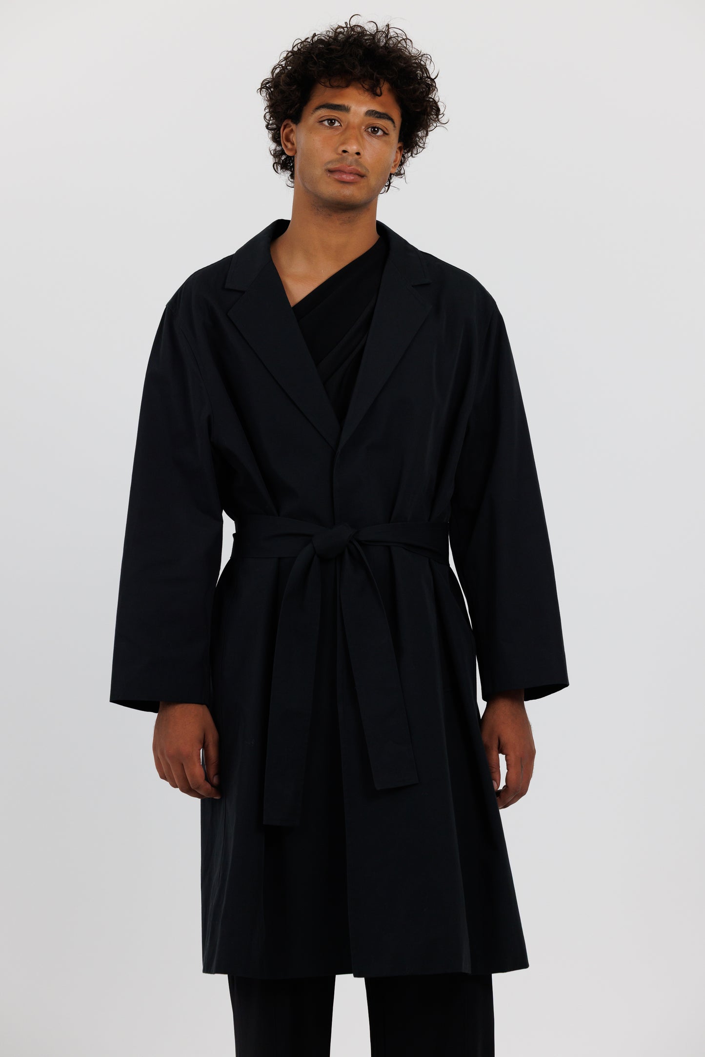 OVERSIZED COAT w 2 BELTS