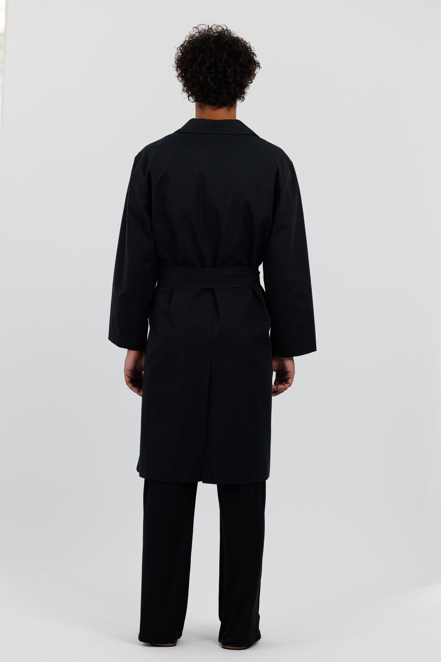 OVERSIZED COAT w 2 BELTS