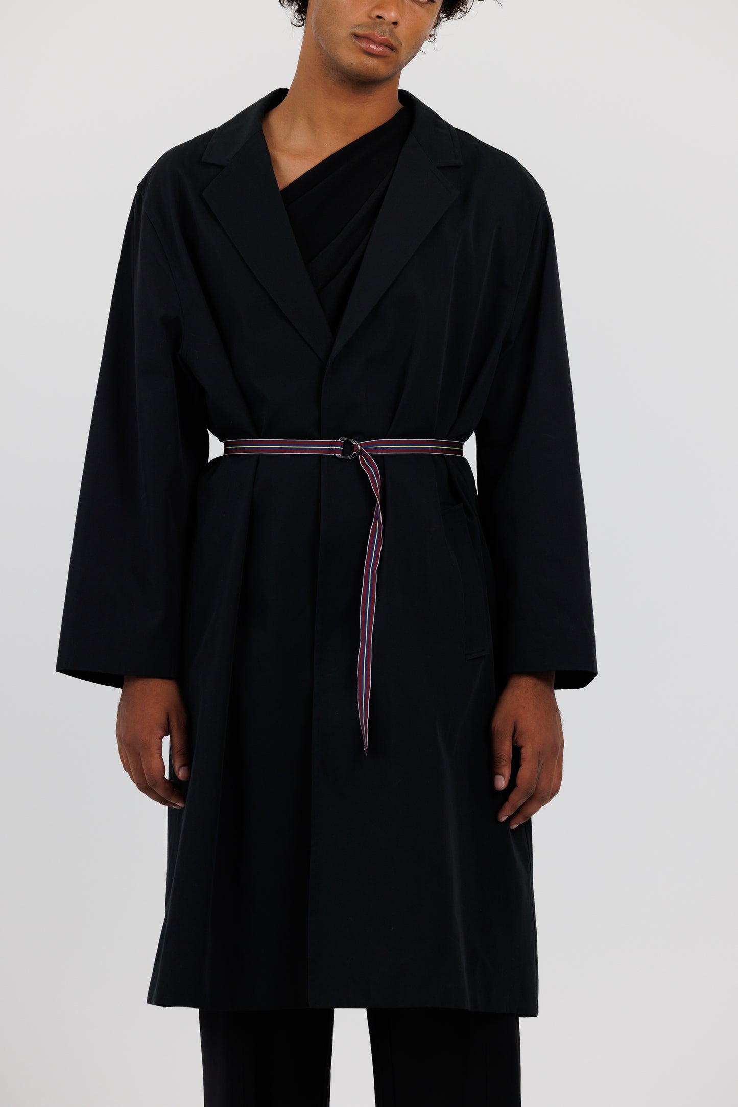 OVERSIZED COAT w 2 BELTS