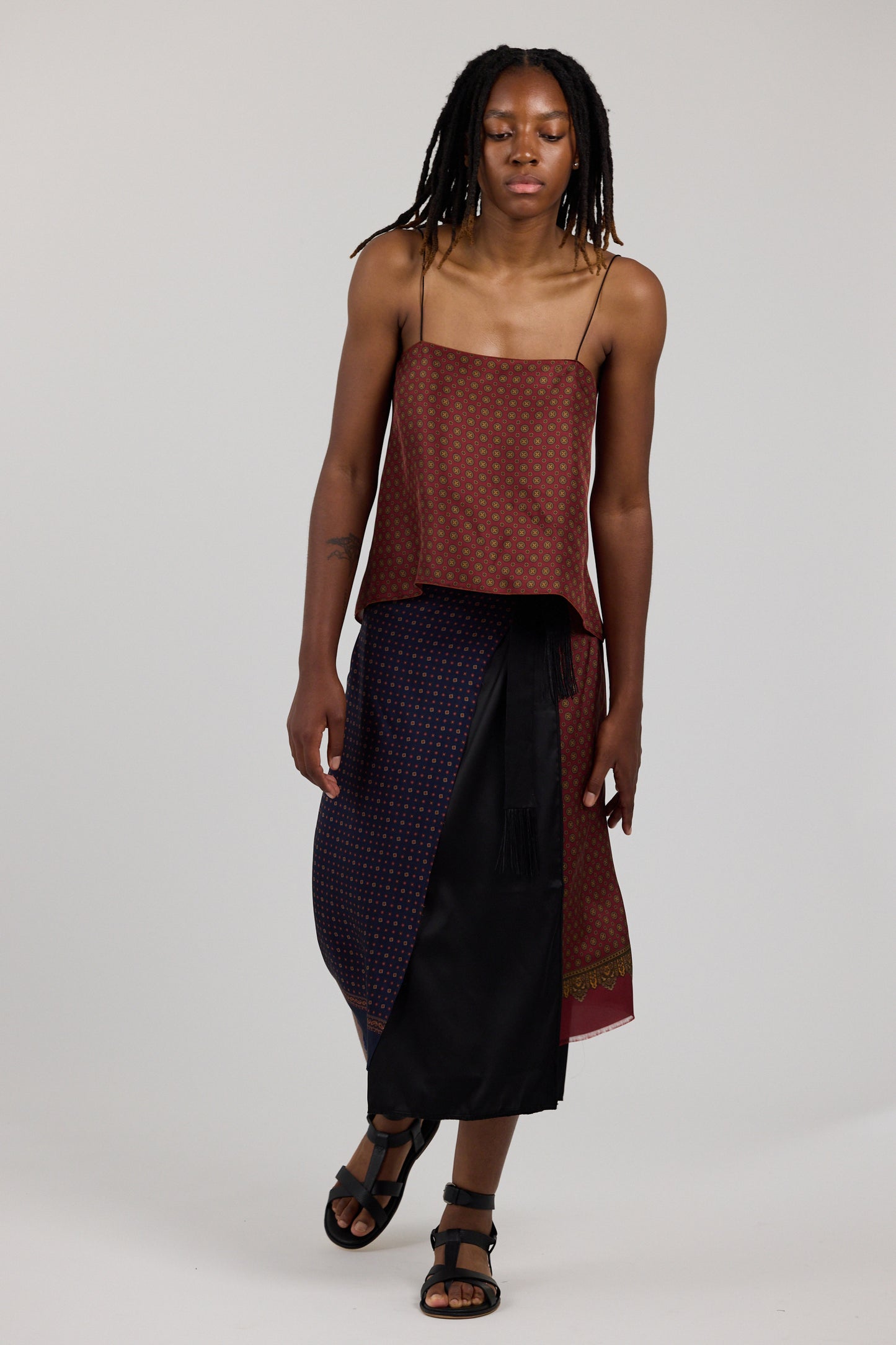 SILK PRINT CAMISOLE