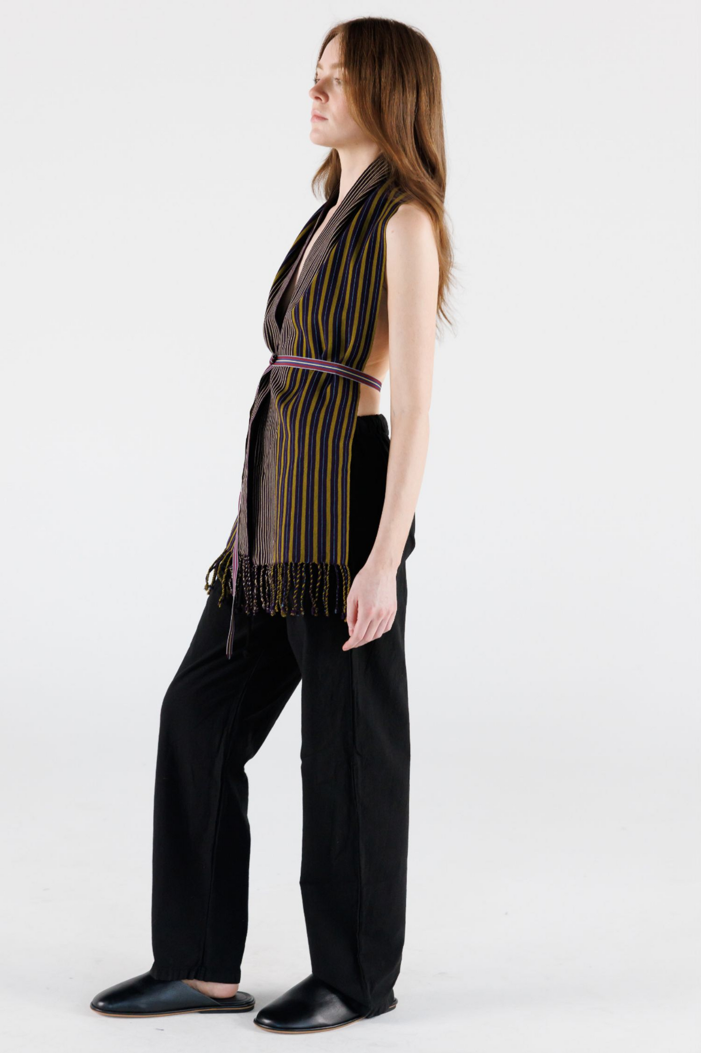 Handloom Scarf Top