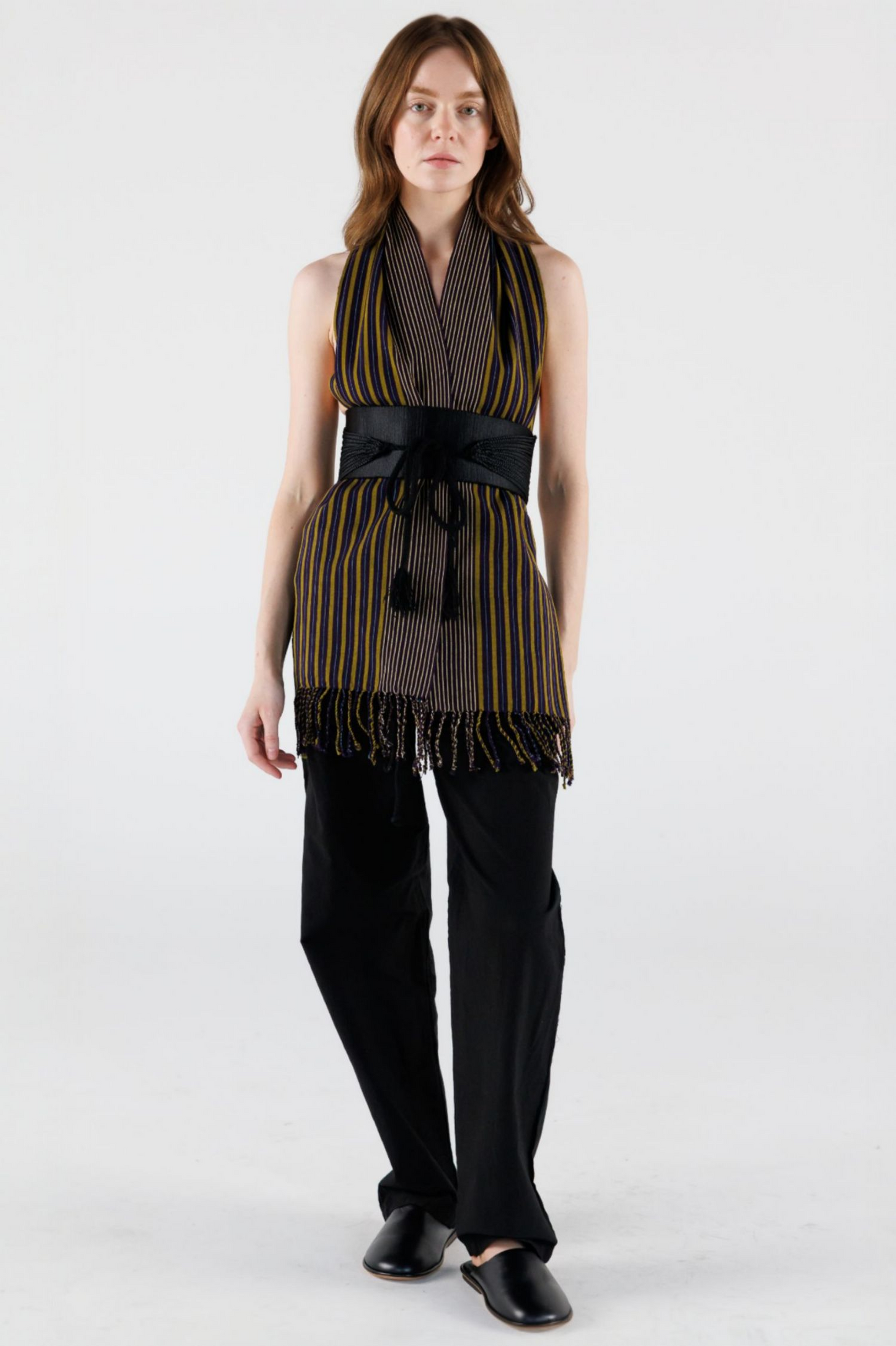 Handloom Scarf Top
