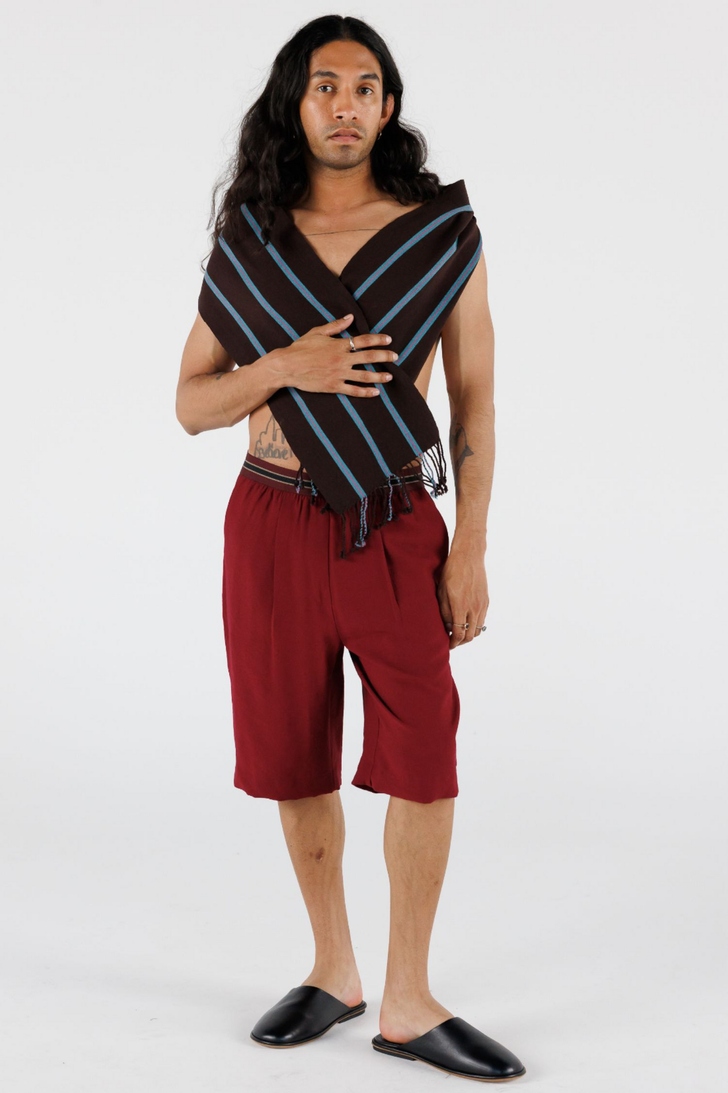 Handloom Scarf Top