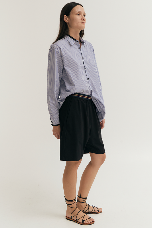 COLLARED TUNIC SHIRT