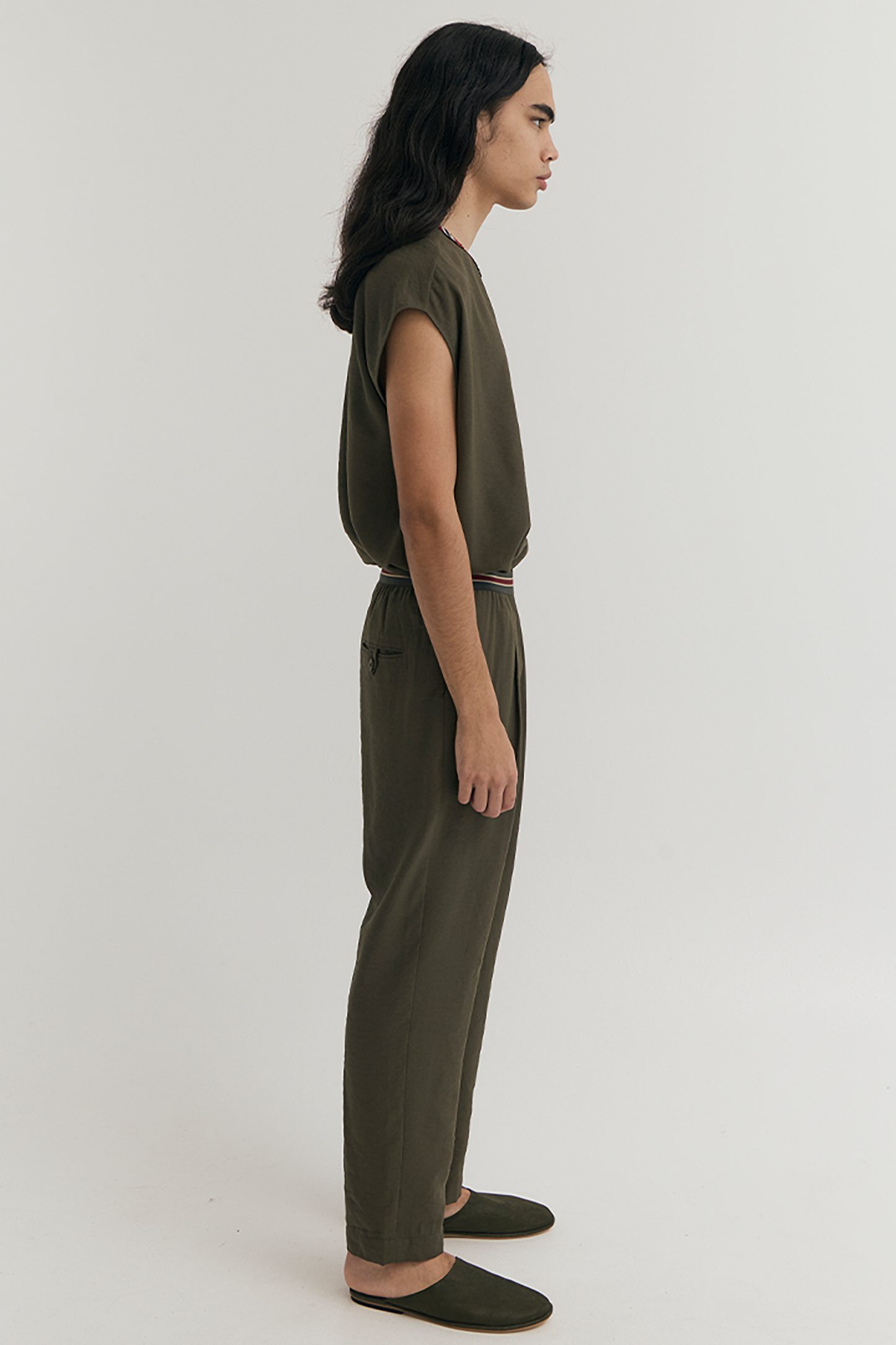 ELASTIC WAIST PANT