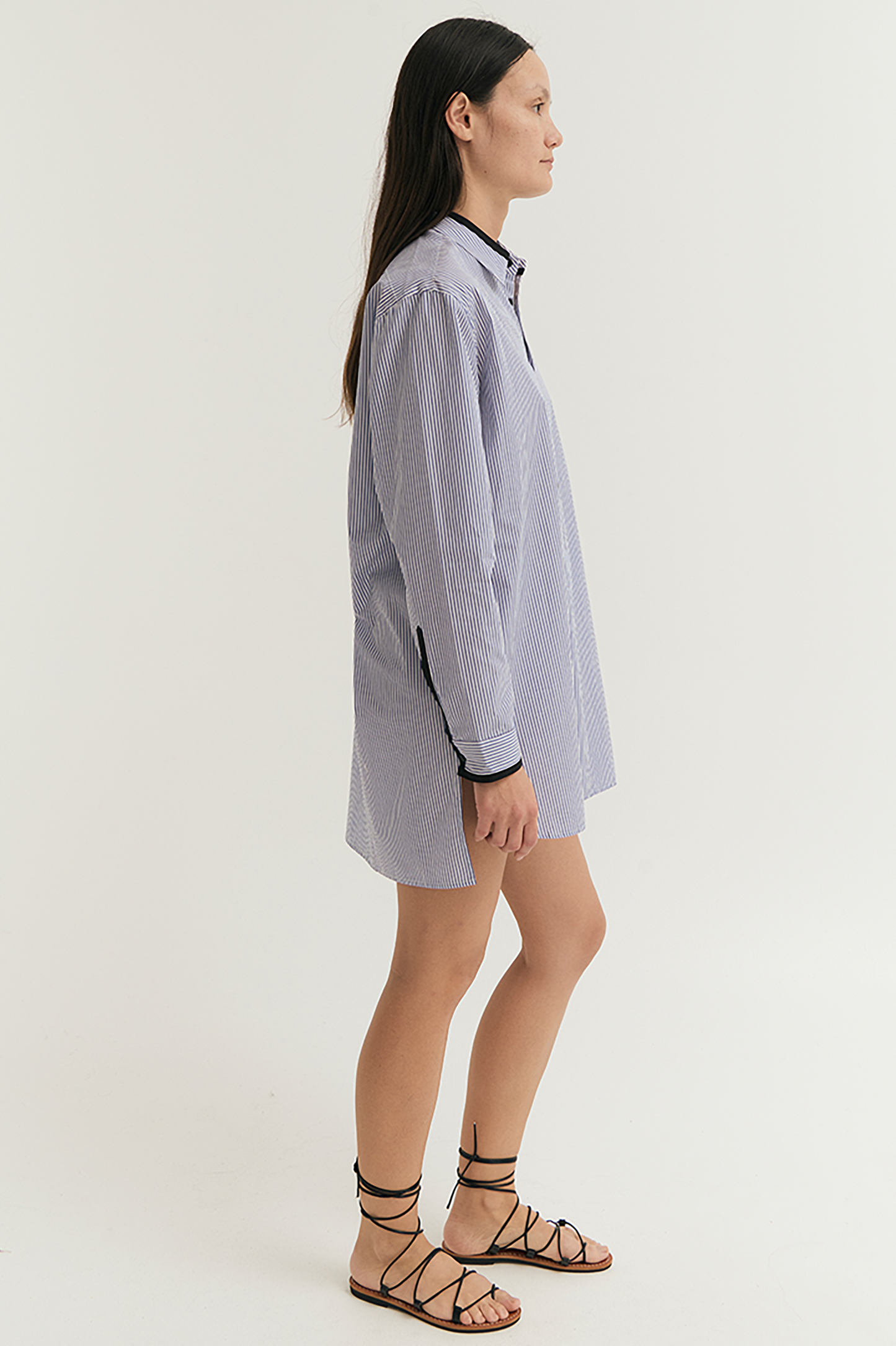 COLLARED TUNIC SHIRT