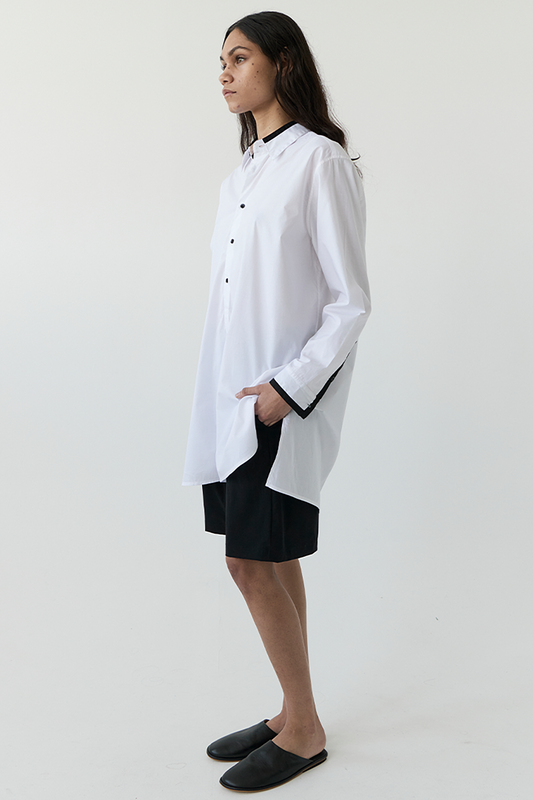 COLLARED TUNIC SHIRT