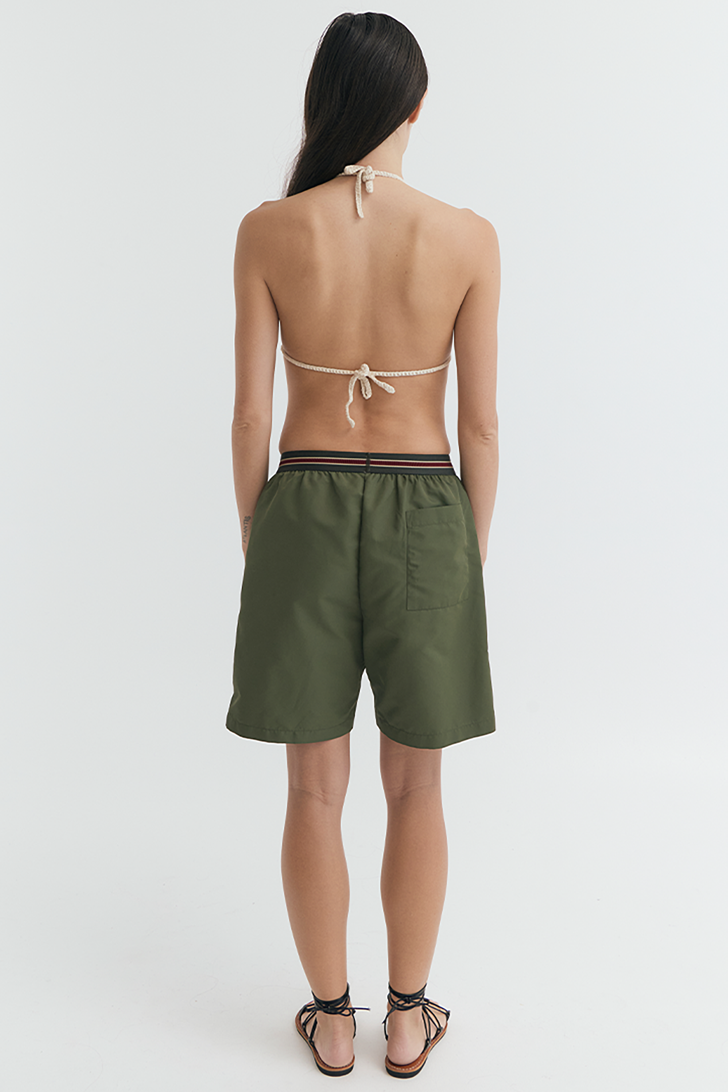 ELASTIC WAIST SHORT