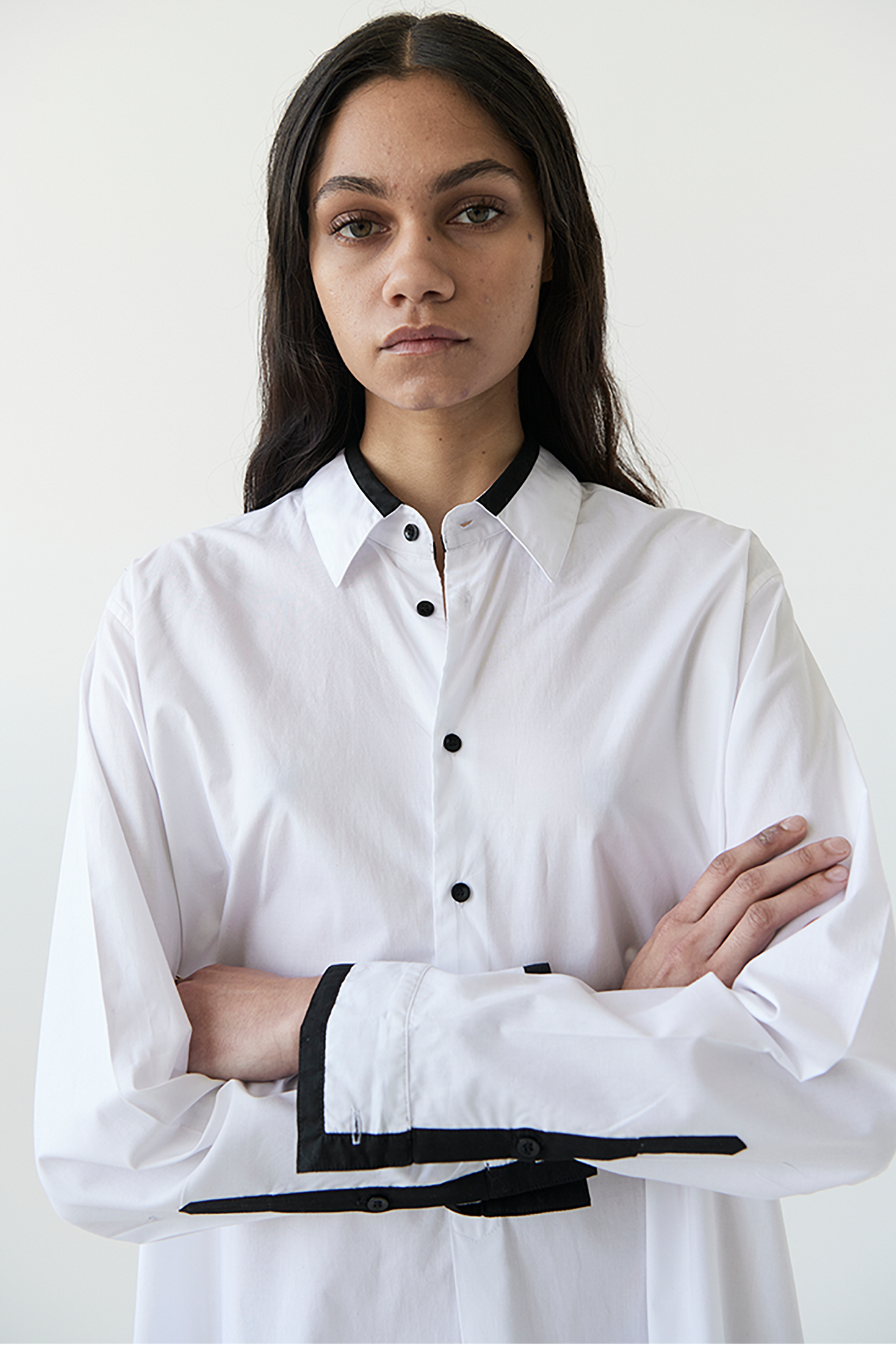 COLLARED TUNIC SHIRT