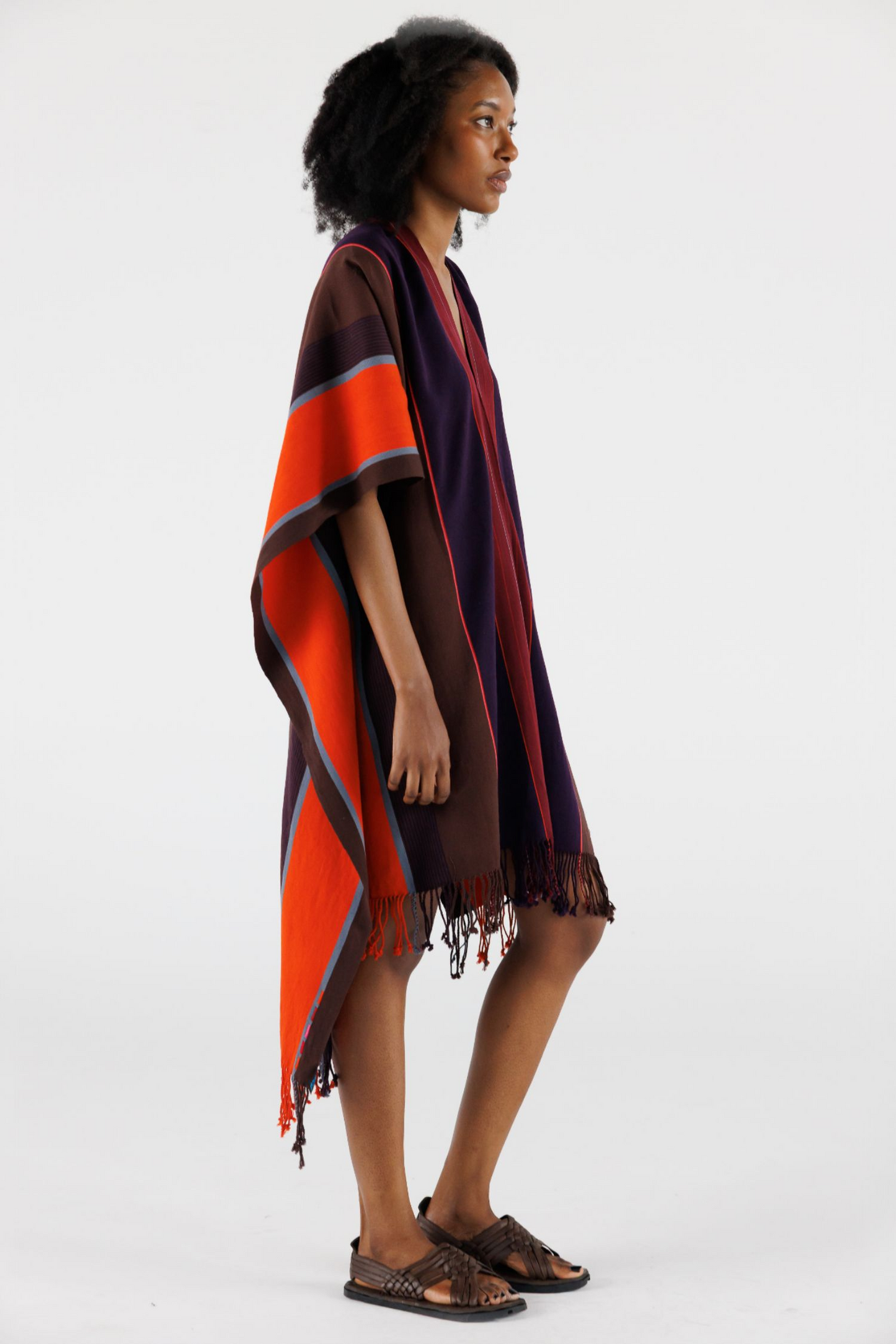 Handloom Poncho Dress