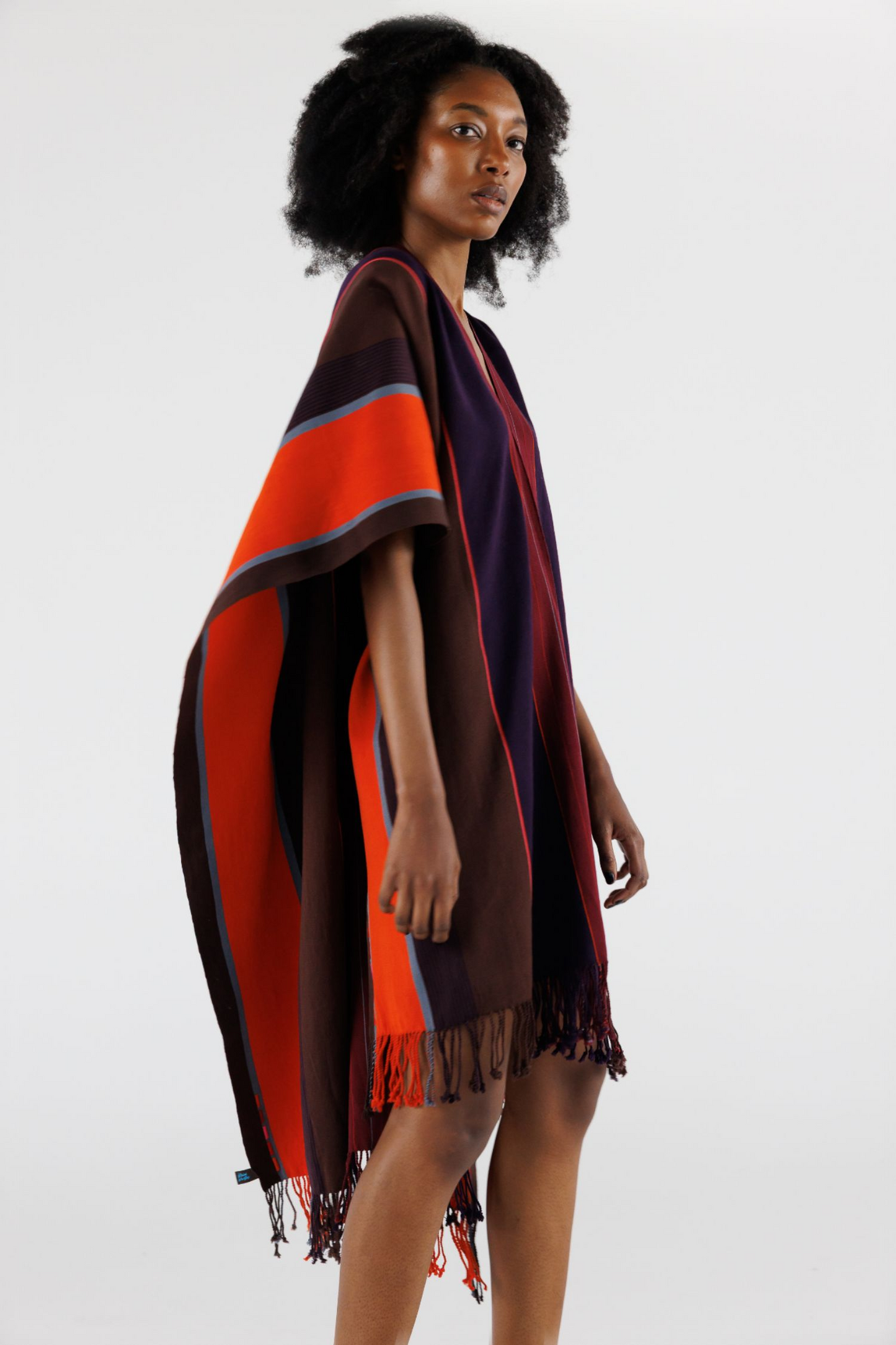 Handloom Poncho Dress