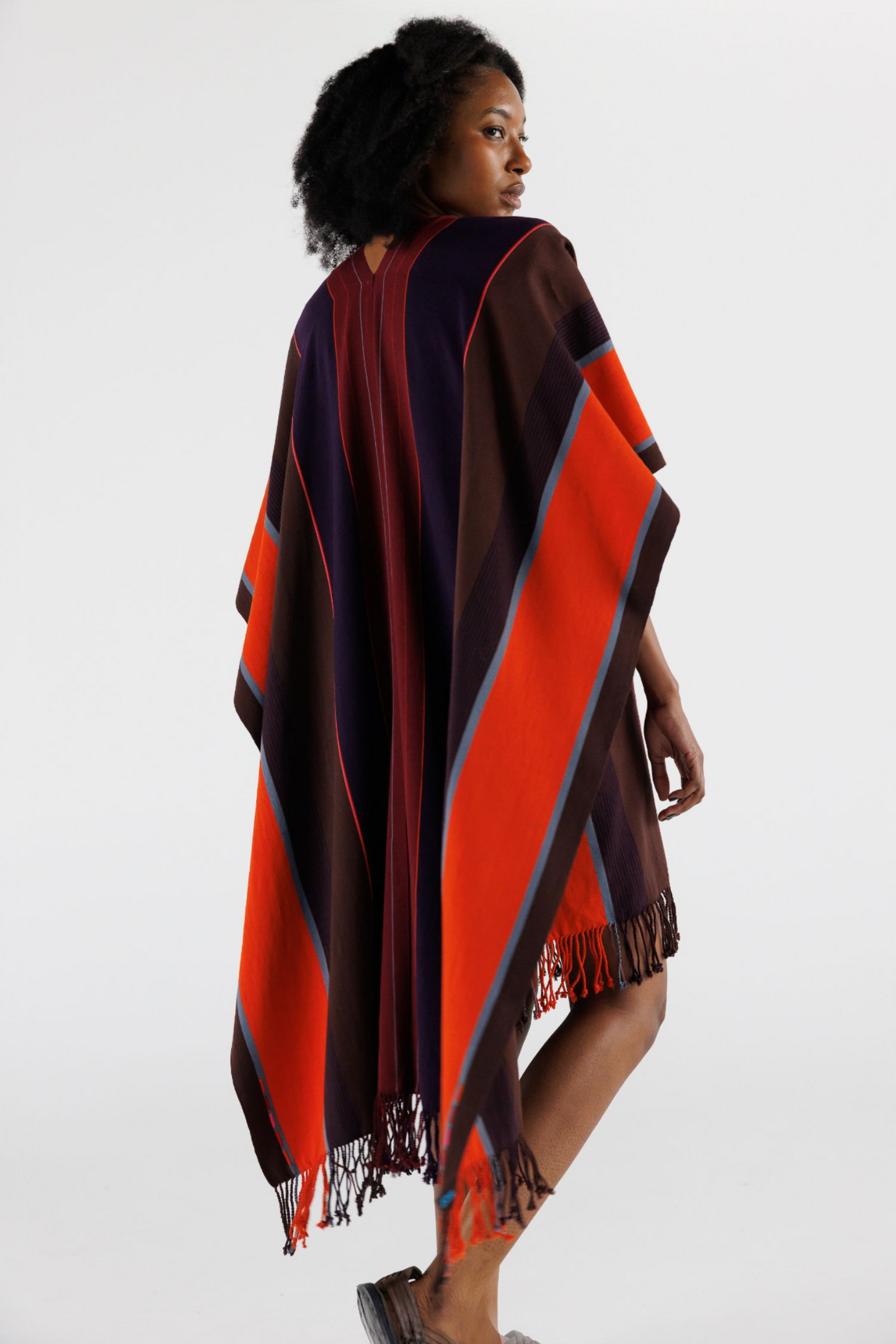 Handloom Poncho Dress