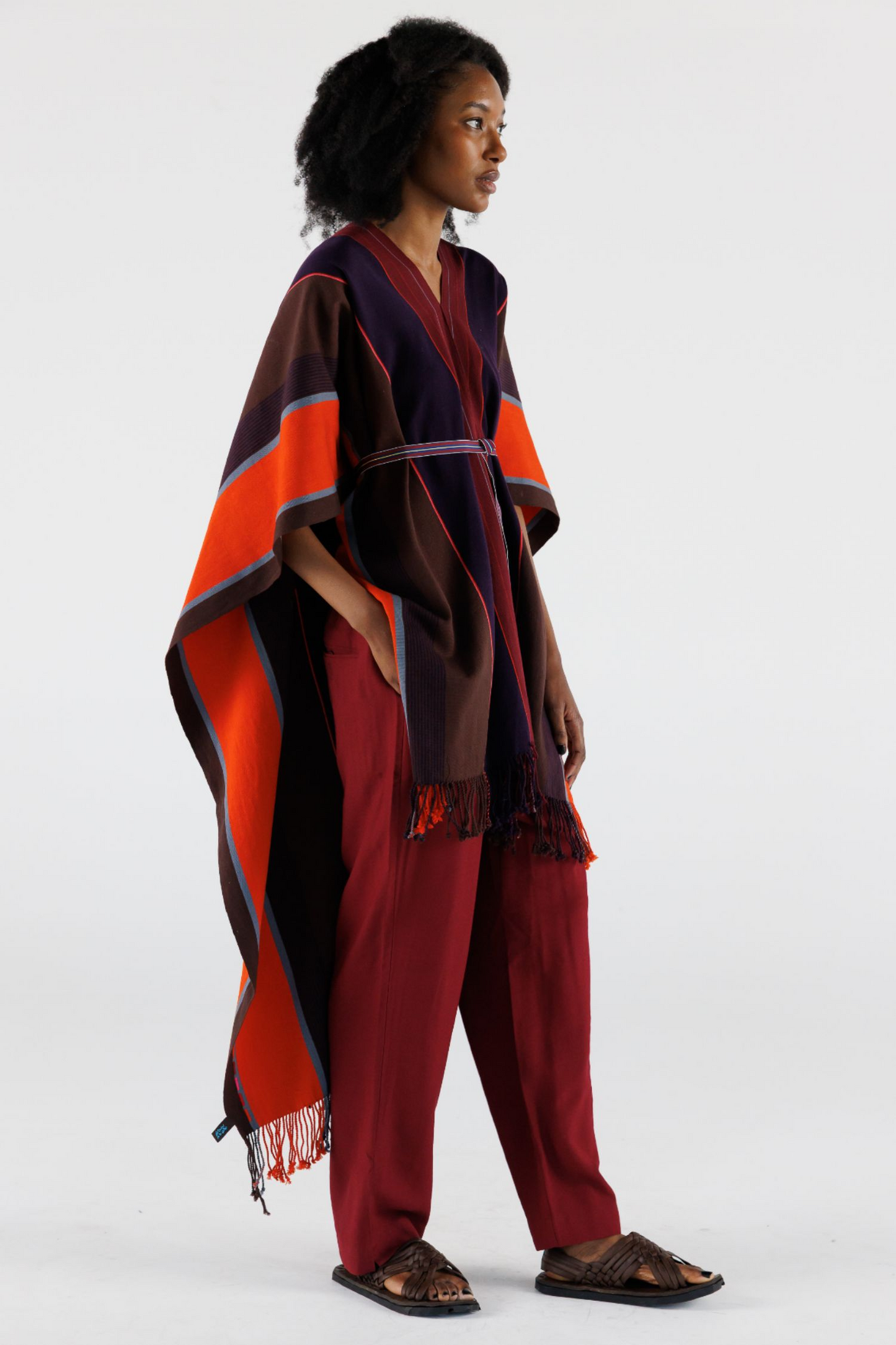 Handloom Poncho Dress