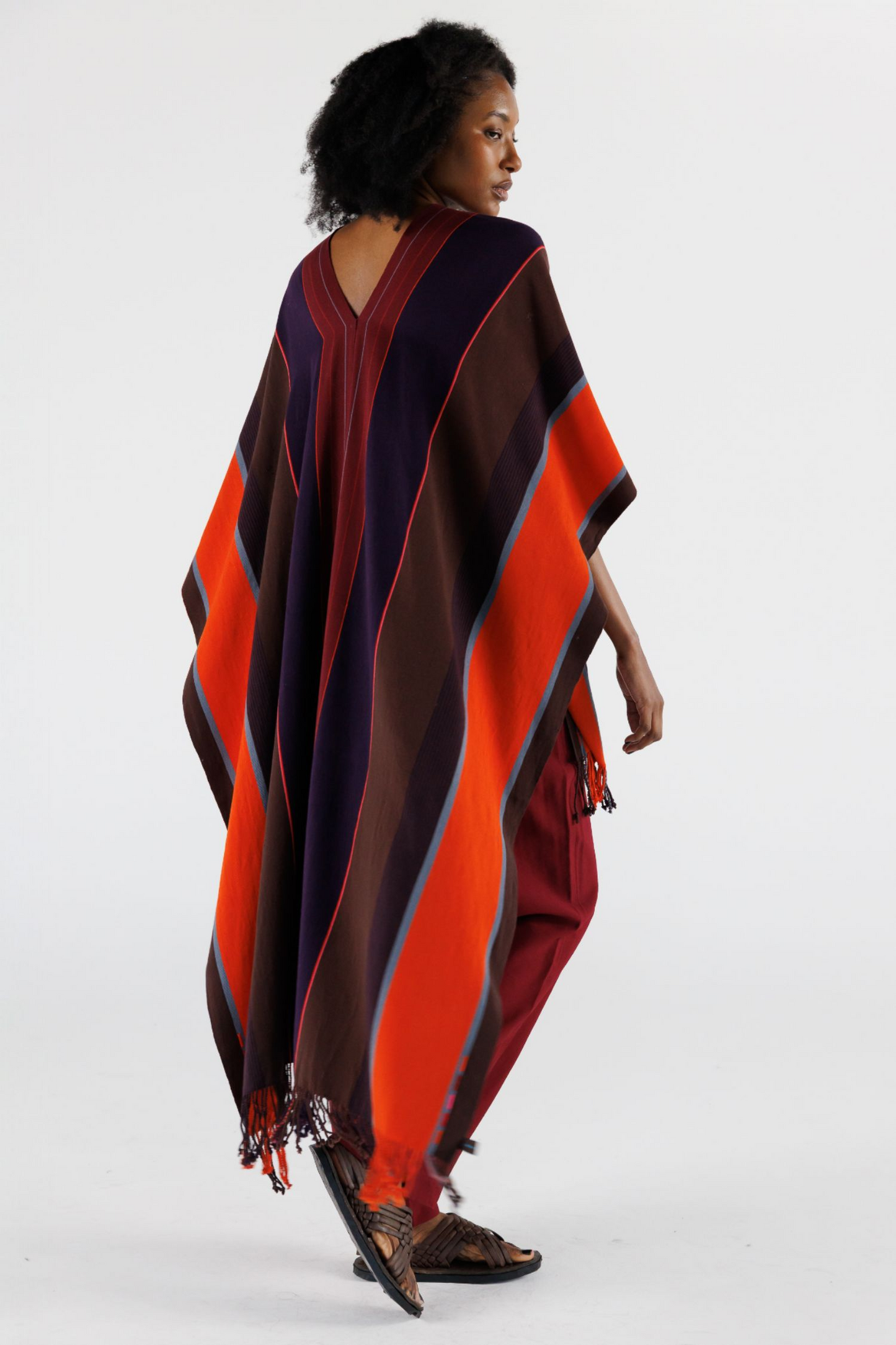 Handloom Poncho Dress