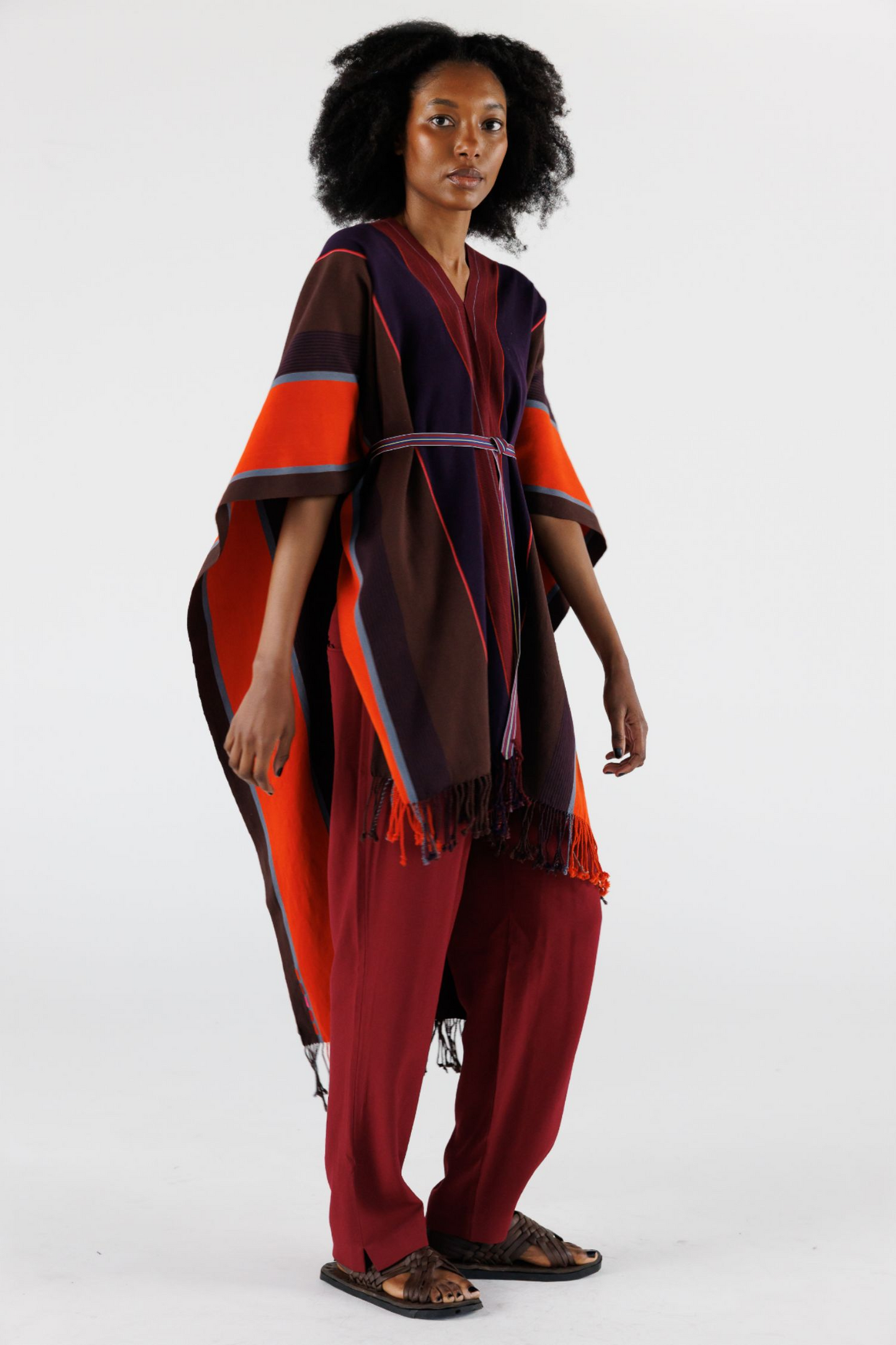 Handloom Poncho Dress