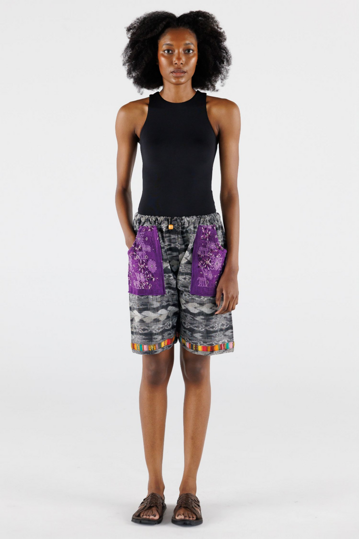 Artisanal Patchwork Short