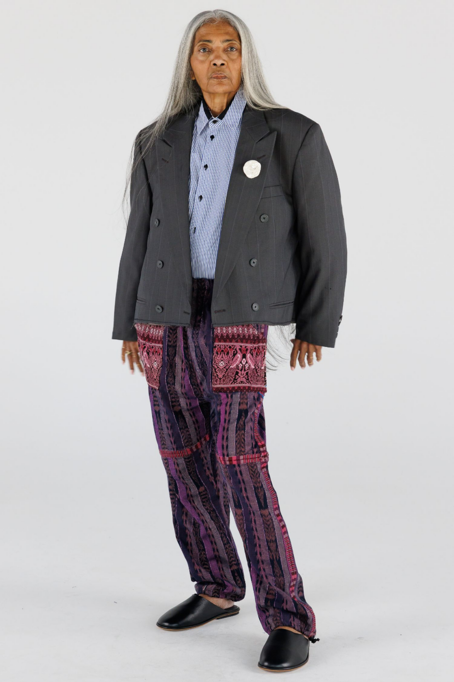 UPCYCLED CROPPED BLAZER