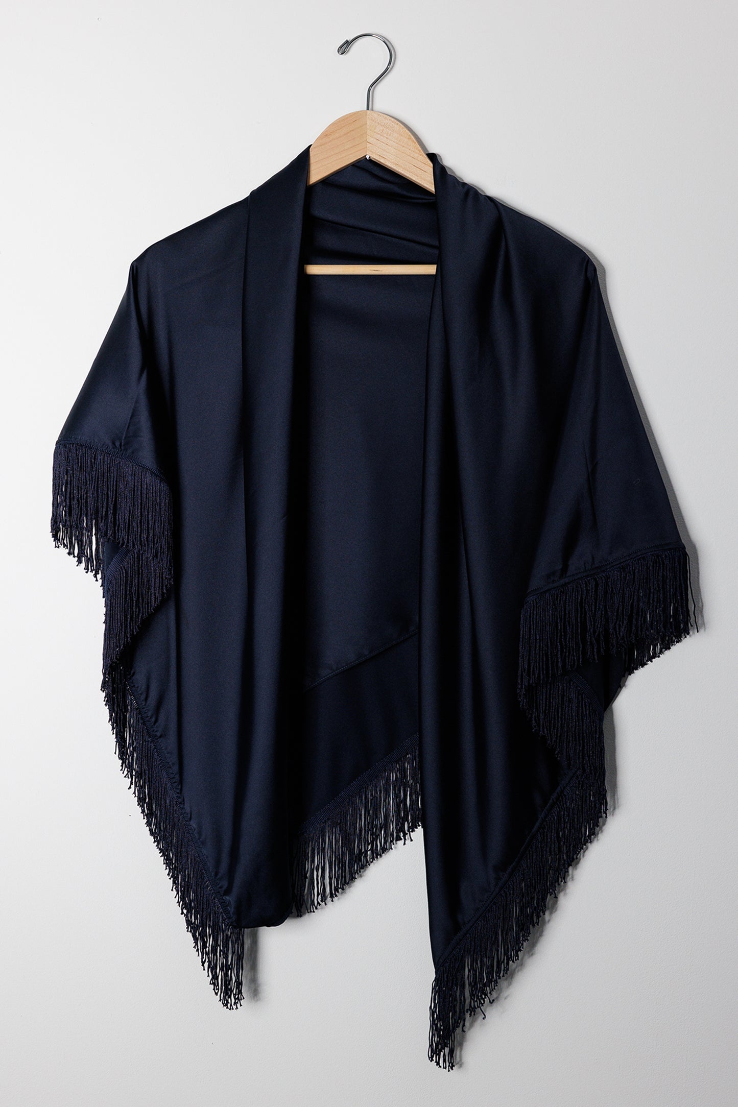 FRINGED SCARF/TOP