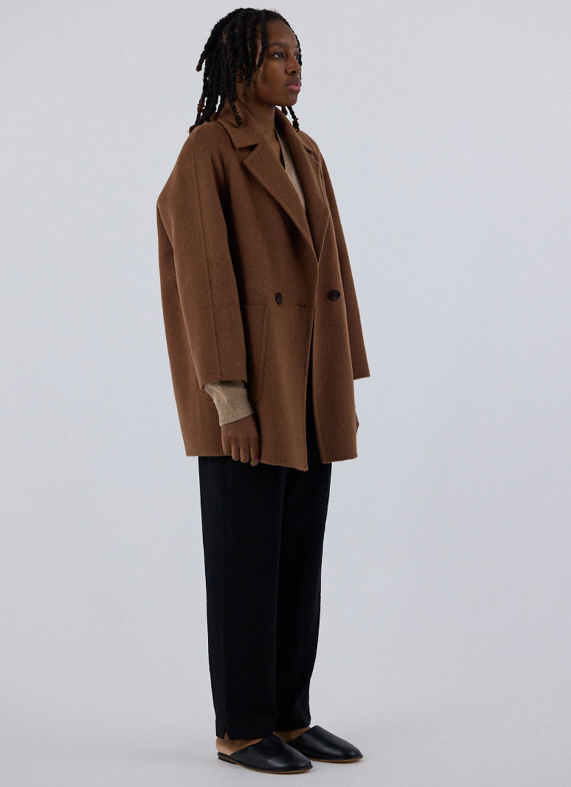 DOUBLE FACE PEACOAT - PreOrder