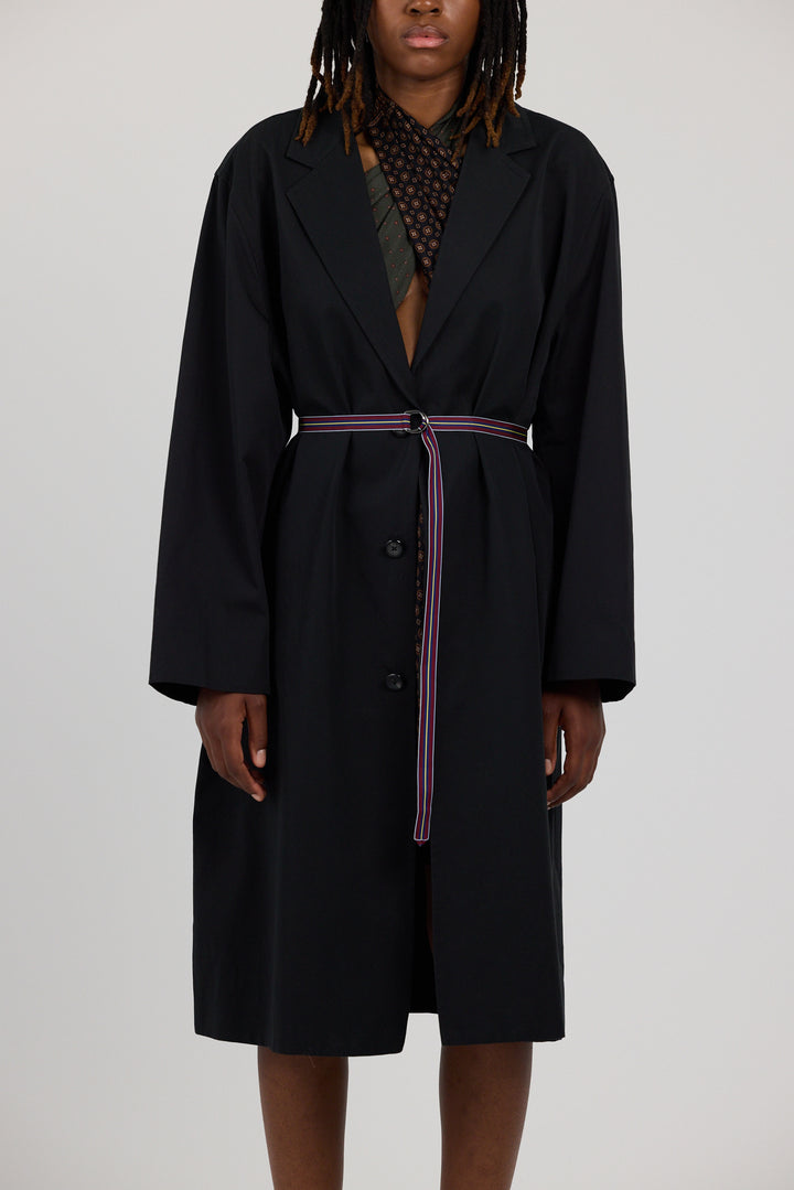 OVERSIZED COAT w 2 BELTS